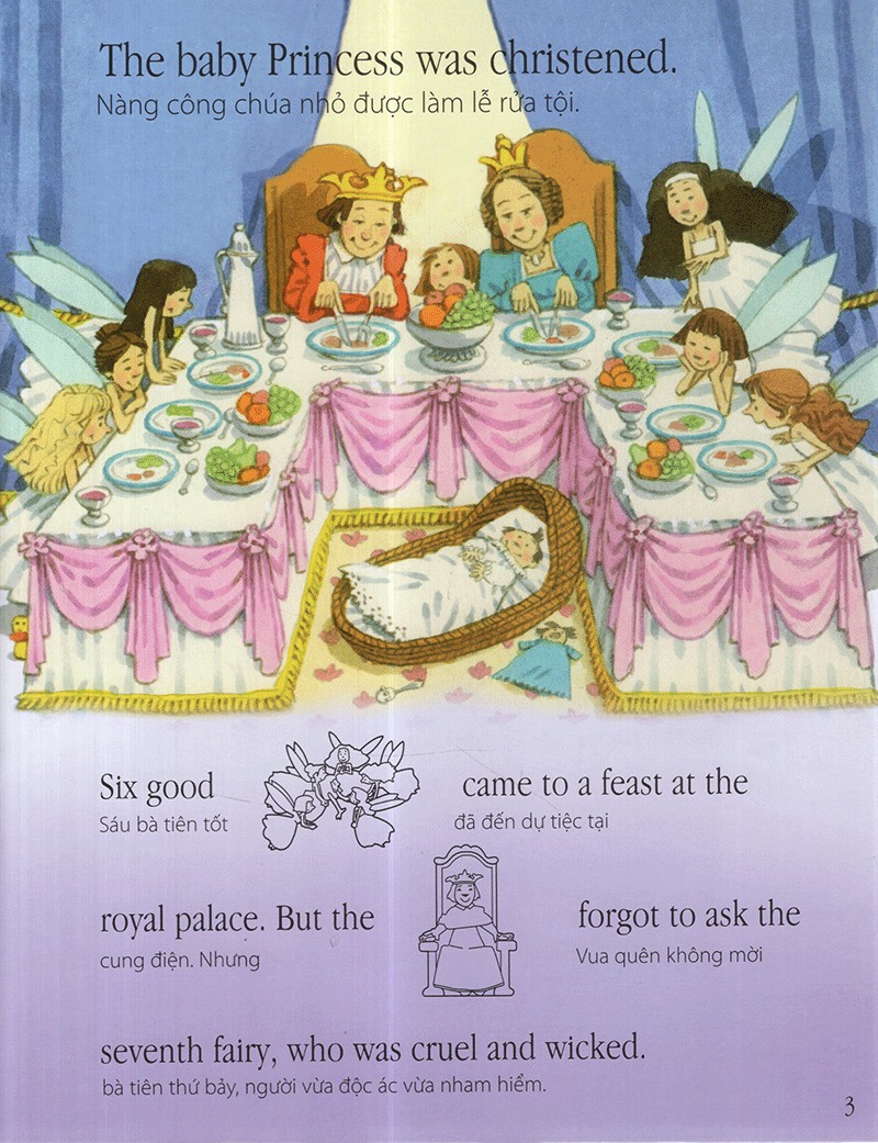 truyện cổ tích nổi tiếng thế giới - người đẹp ngủ trong rừng (tái bản 2020)