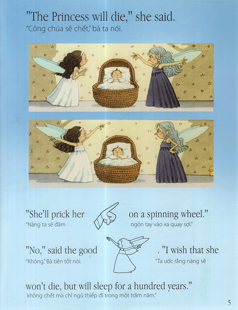 truyện cổ tích nổi tiếng thế giới - người đẹp ngủ trong rừng (tái bản 2020)