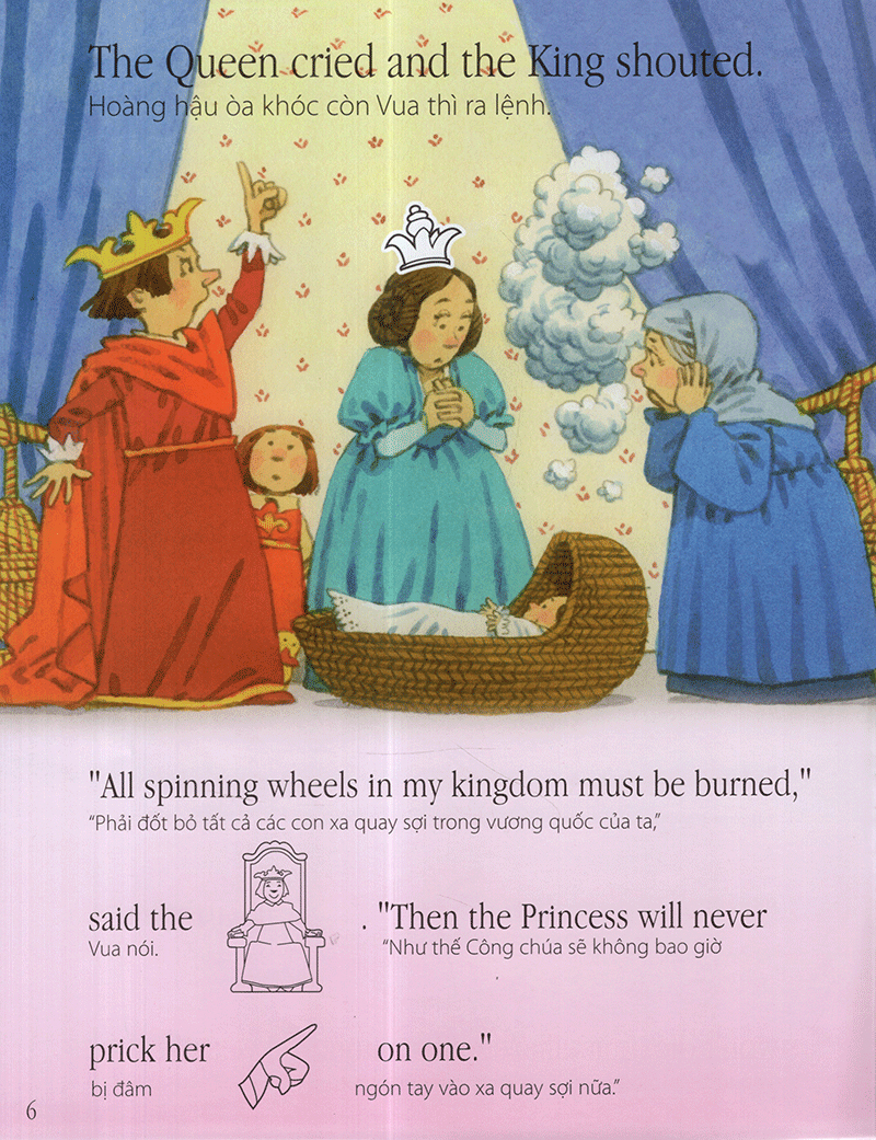 truyện cổ tích nổi tiếng thế giới - người đẹp ngủ trong rừng (tái bản 2020)