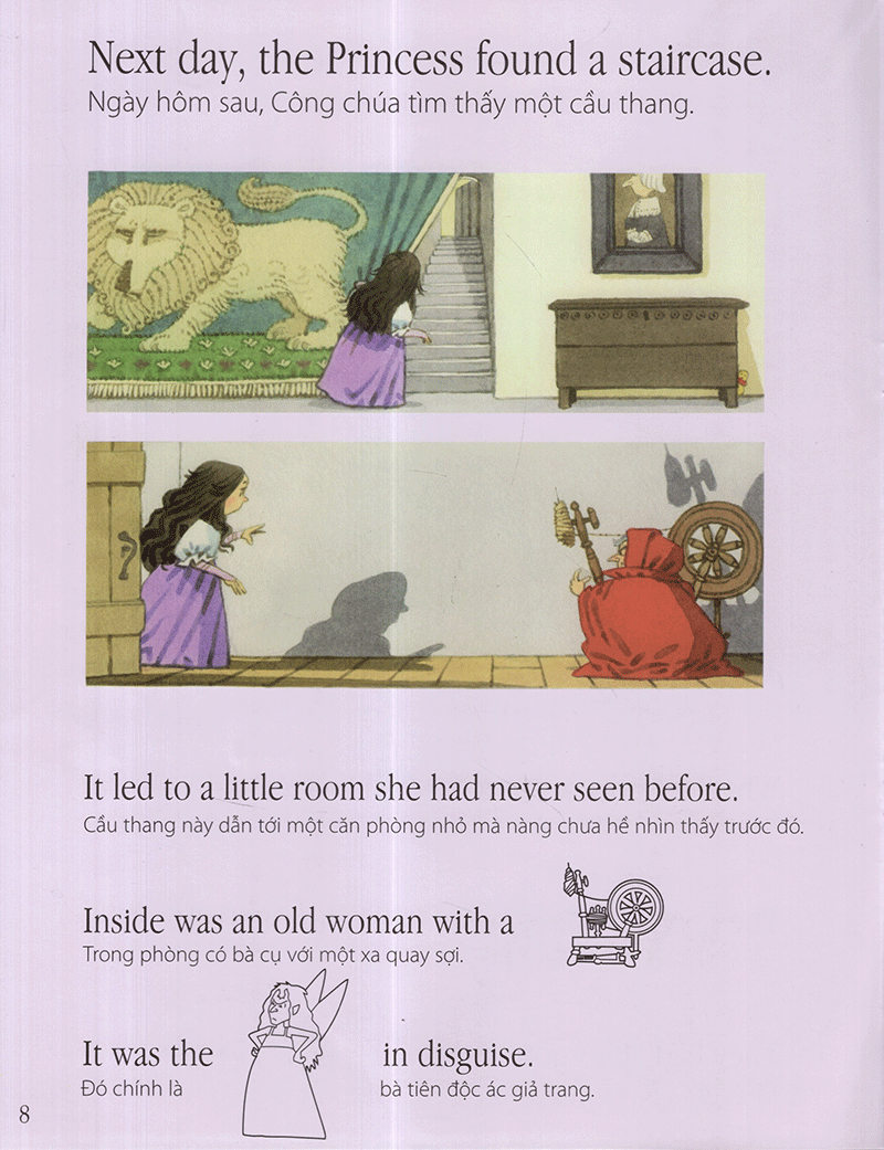 truyện cổ tích nổi tiếng thế giới - người đẹp ngủ trong rừng (tái bản 2020)