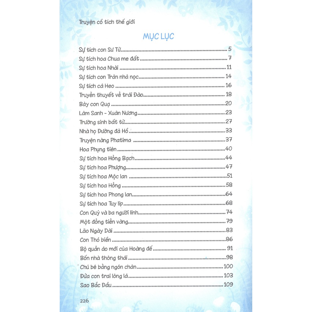 truyện cổ tích thế giới