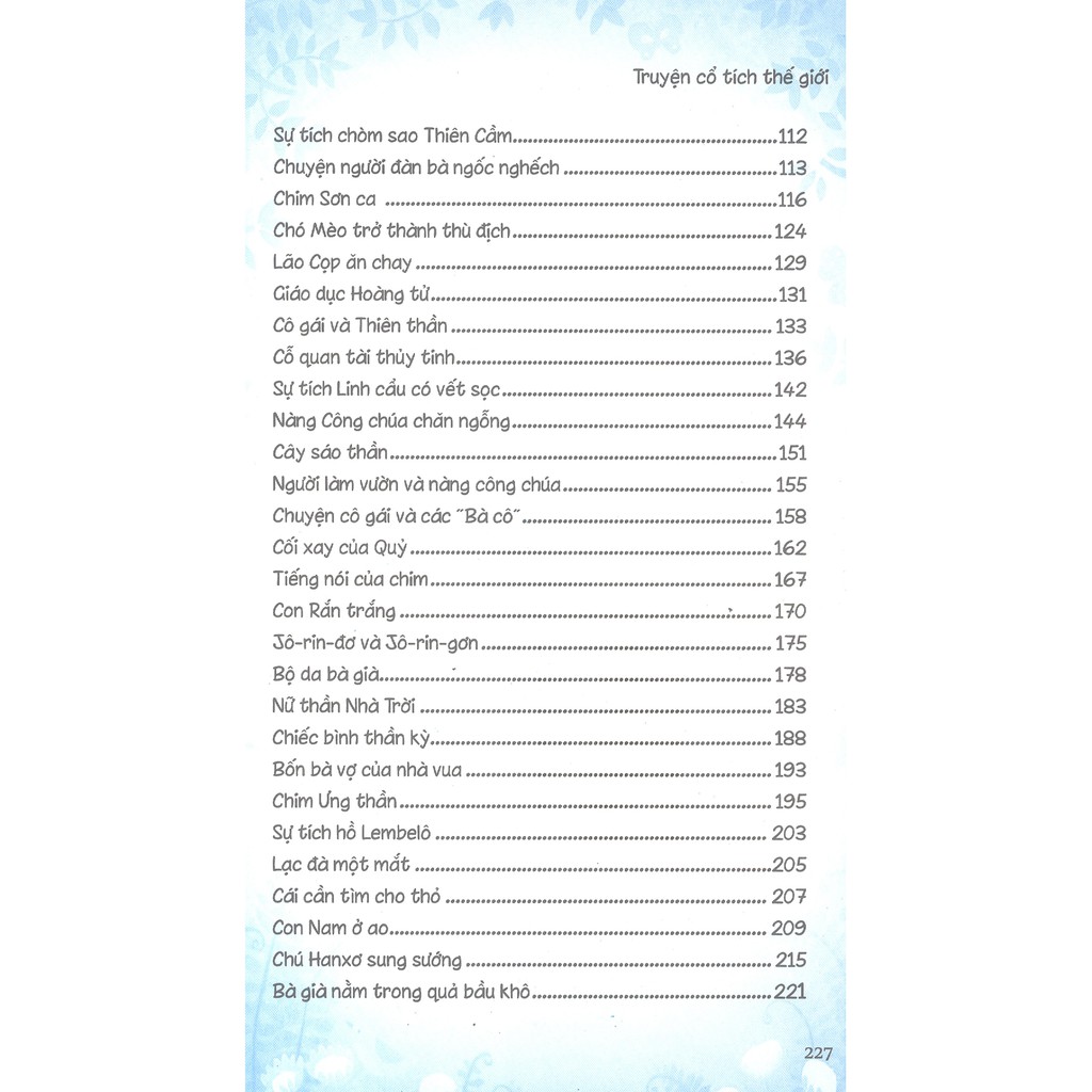 truyện cổ tích thế giới