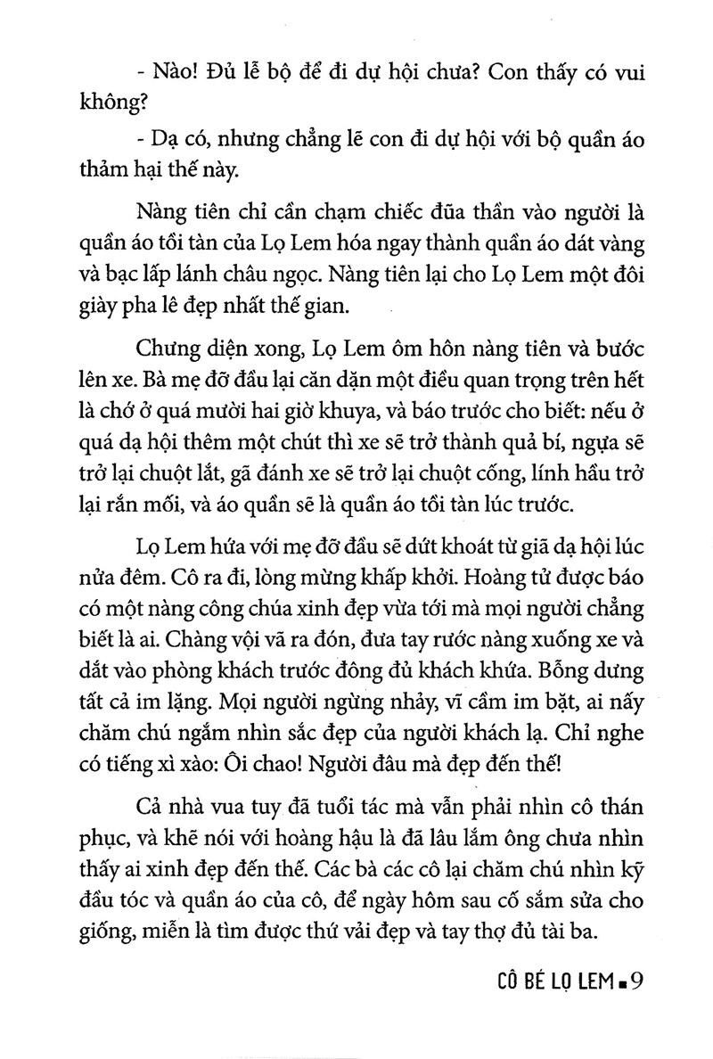 truyện cổ tích thế giới chọn lọc - cô bé lọ lem (tái bản 2025)