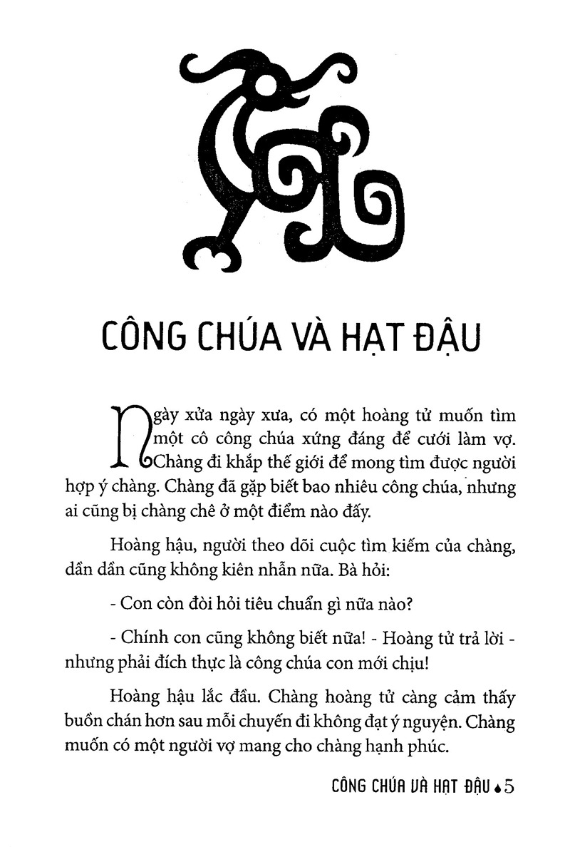 truyện cổ tích thế giới chọn lọc - công chúa và hạt đậu (tái bản 2025)