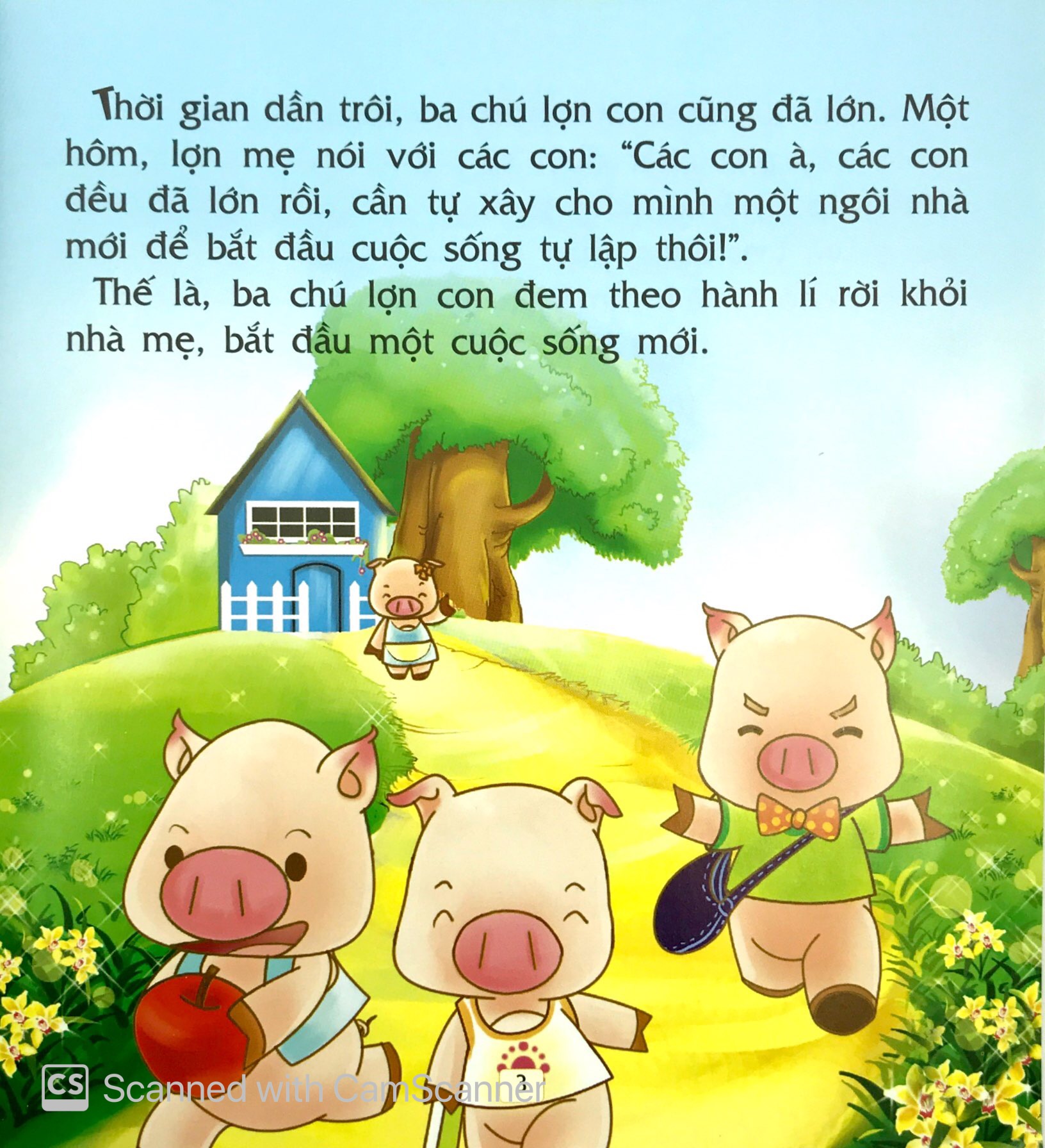 truyện cổ tích thế giới hay nhất - ba chú lợn con (tái bản 2018)