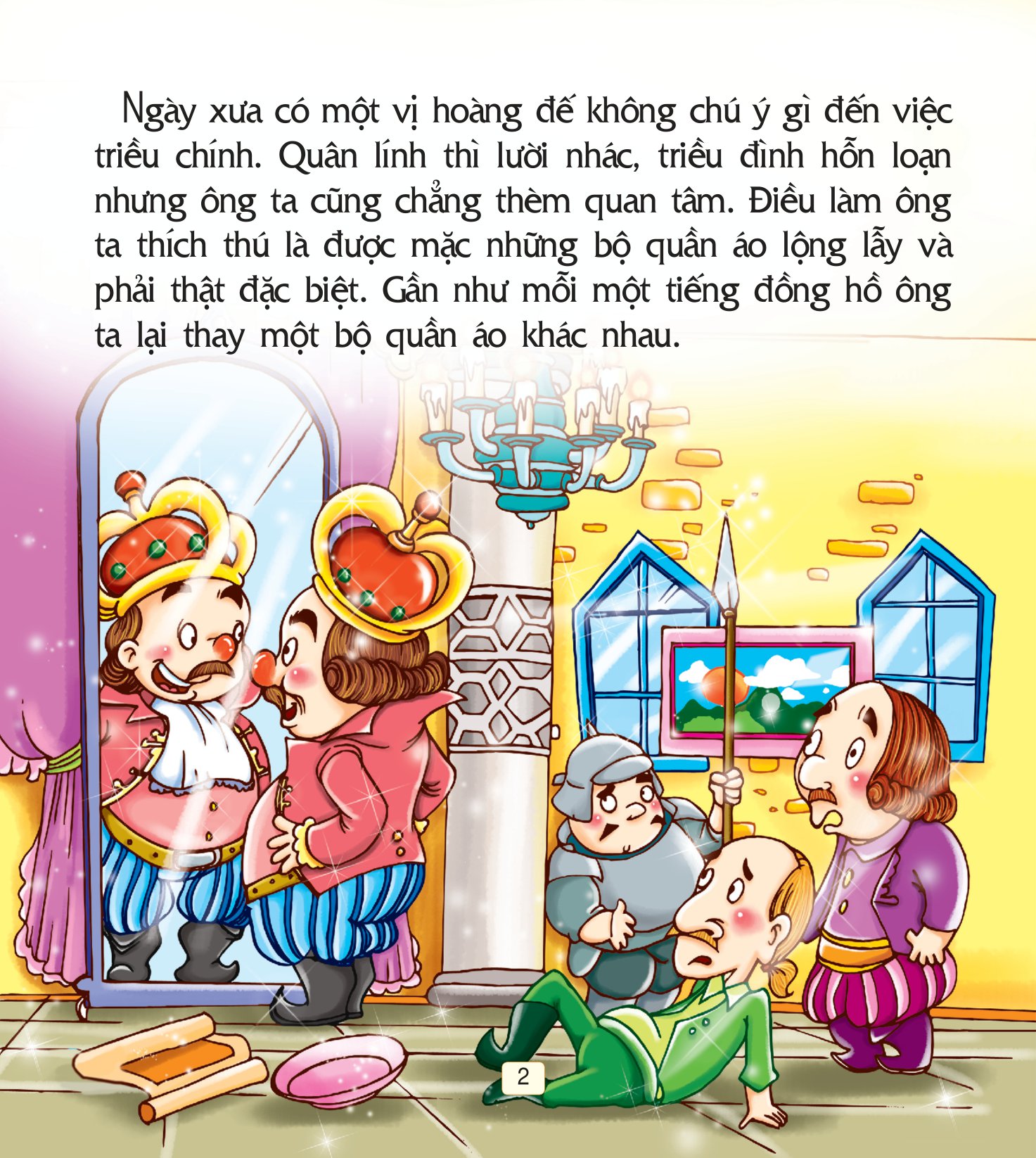 truyện cổ tích thế giới hay nhất - bộ quần áo mới của hoàng đế (tái bản 2018)