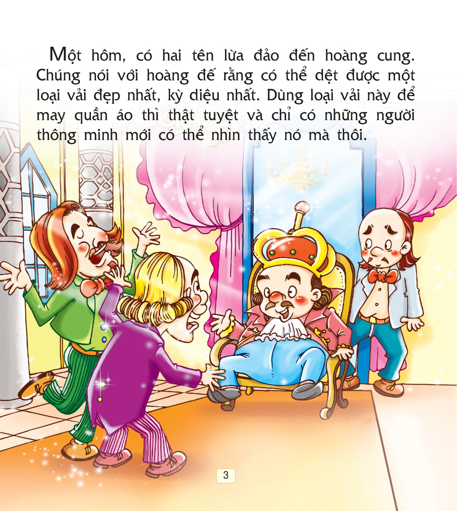 truyện cổ tích thế giới hay nhất - bộ quần áo mới của hoàng đế (tái bản 2018)