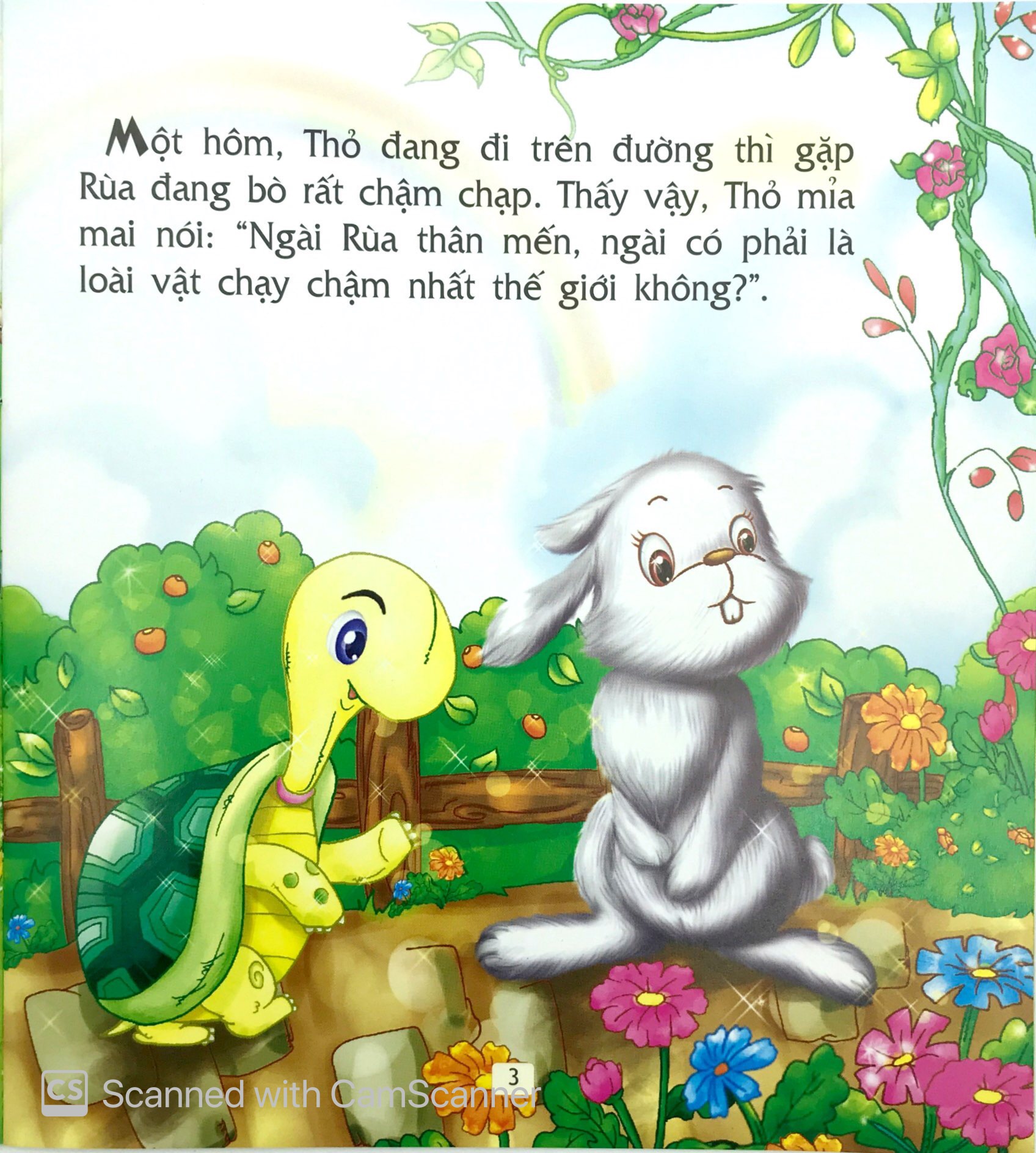 truyện cổ tích thế giới hay nhất - thỏ và rùa chạy thi