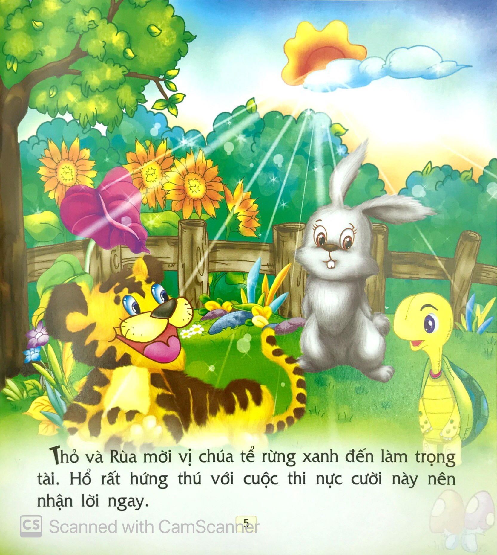 truyện cổ tích thế giới hay nhất - thỏ và rùa chạy thi