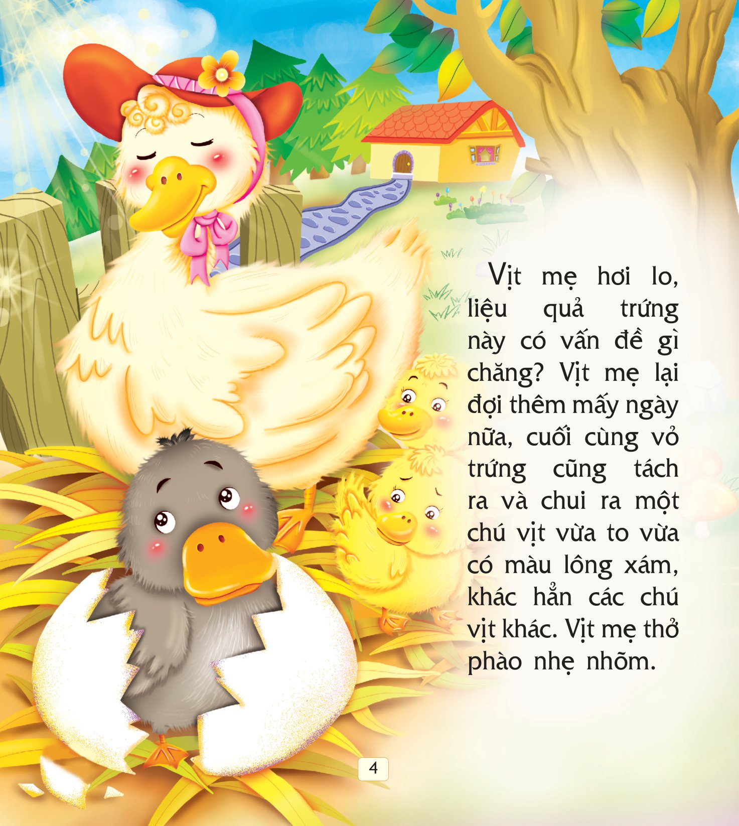 truyện cổ tích thế giơi hay nhất - vịt con xấu xí