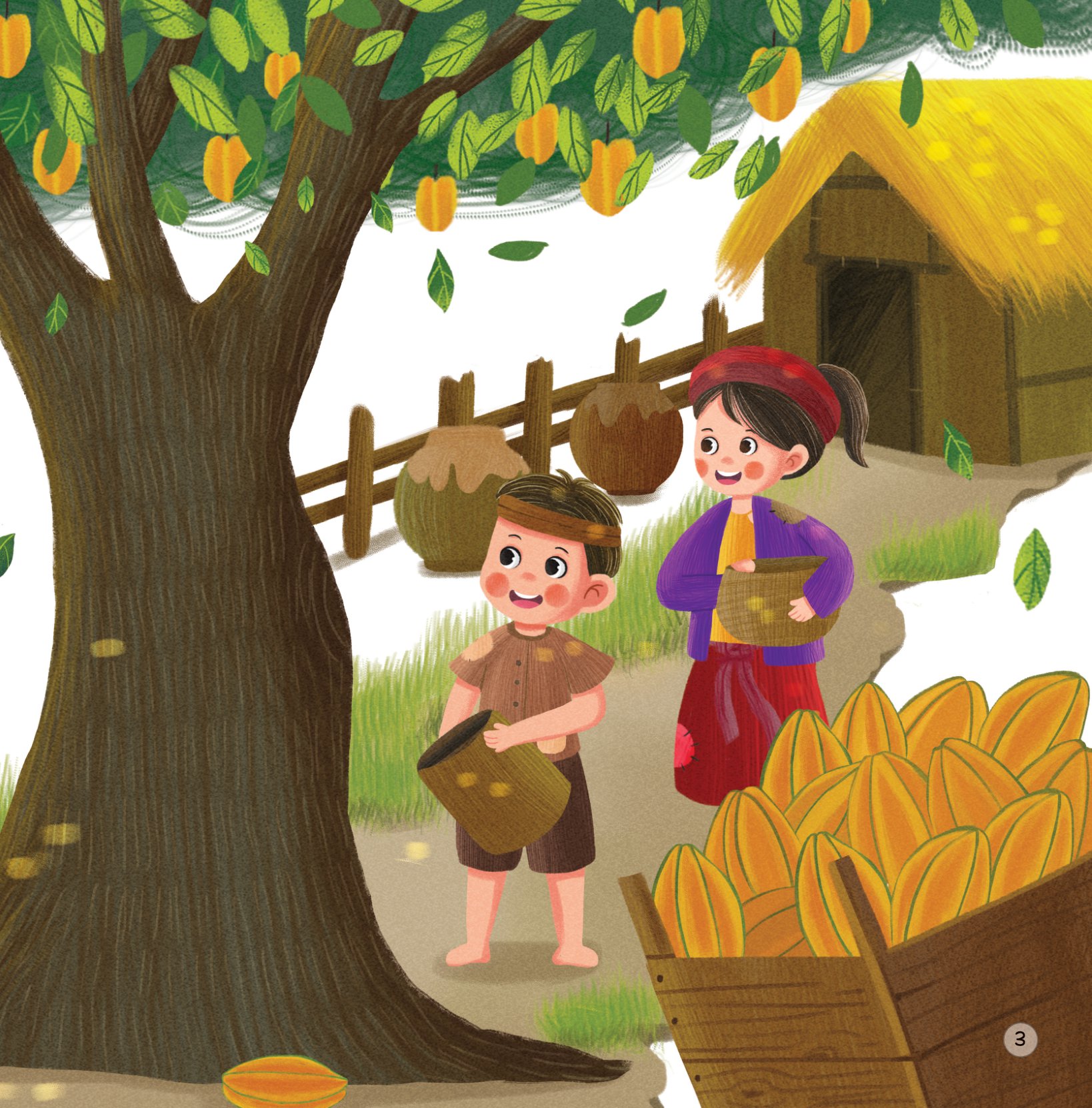 truyện cổ tích việt nam - cây khế (song ngữ việt - anh)