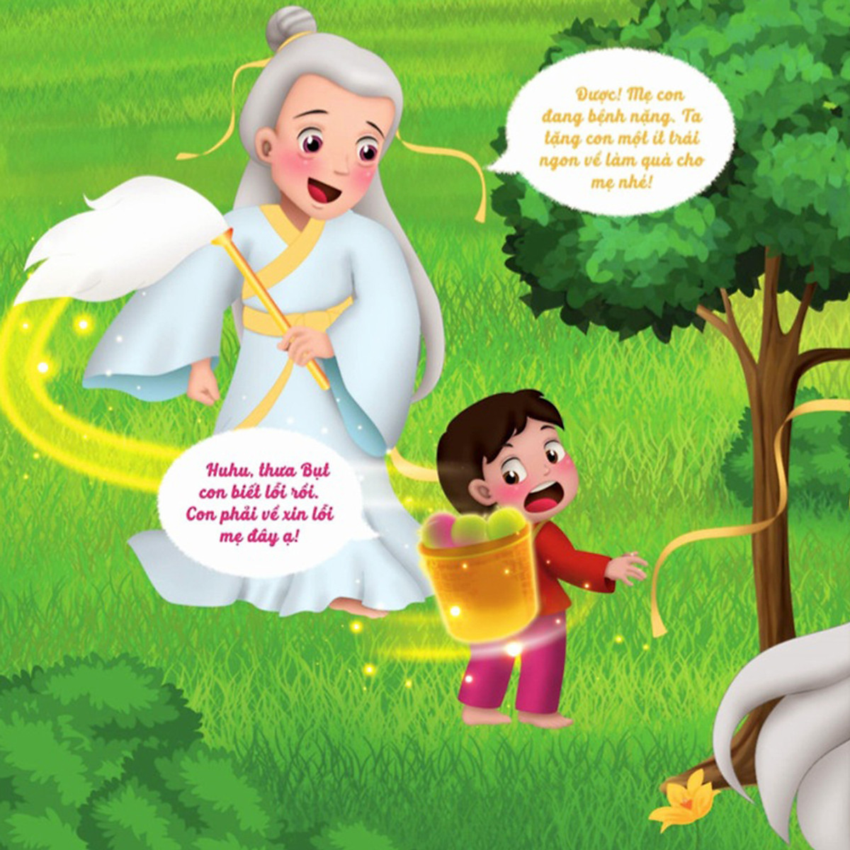 truyện cổ tích việt nam - cây vú sữa