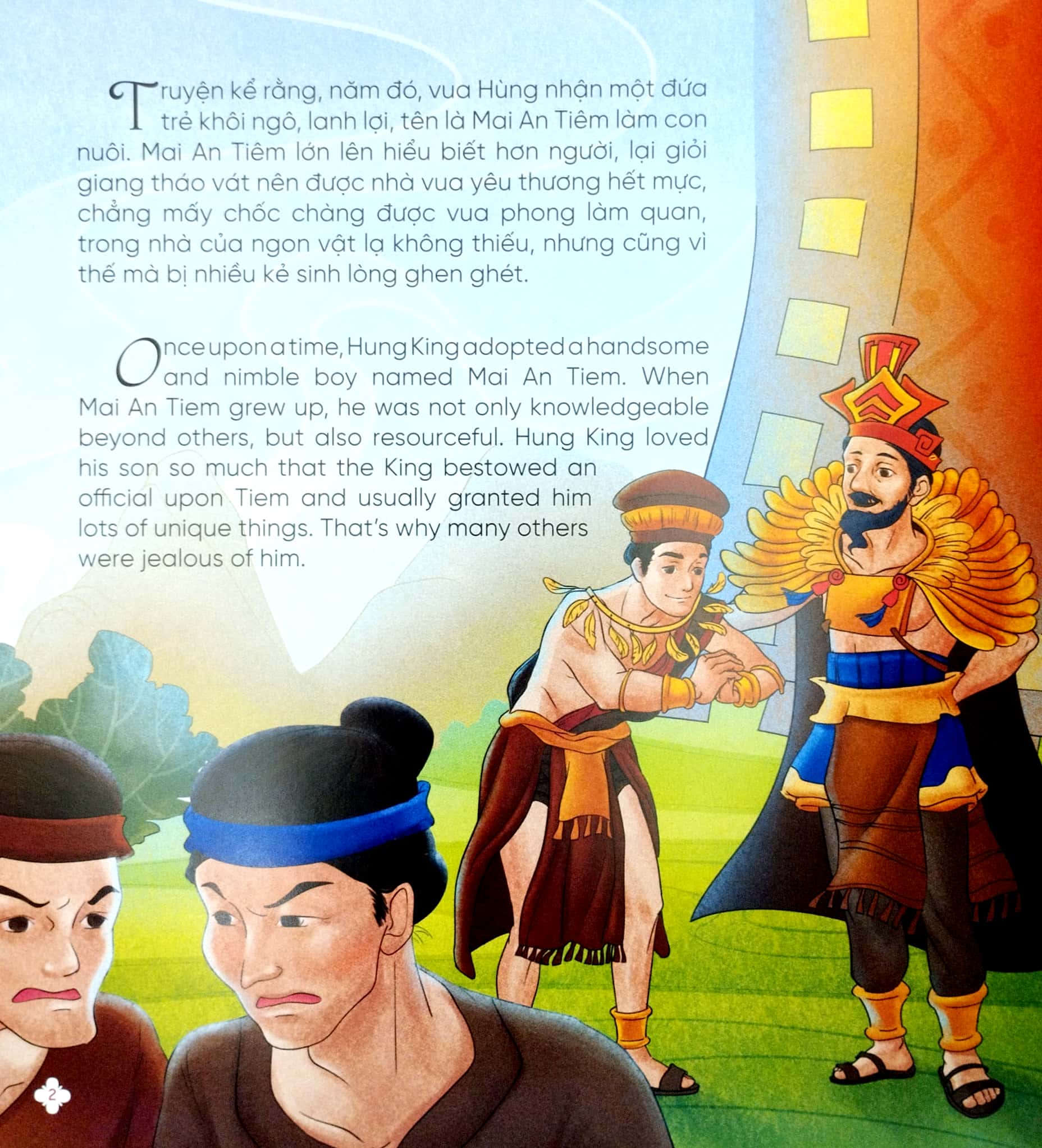 truyện cổ tích việt nam chọn lọc song ngữ việt-anh - xưa ơi là xưa - sự tích cây khế-cây tre trăm đốt-sự tích dưa hấu