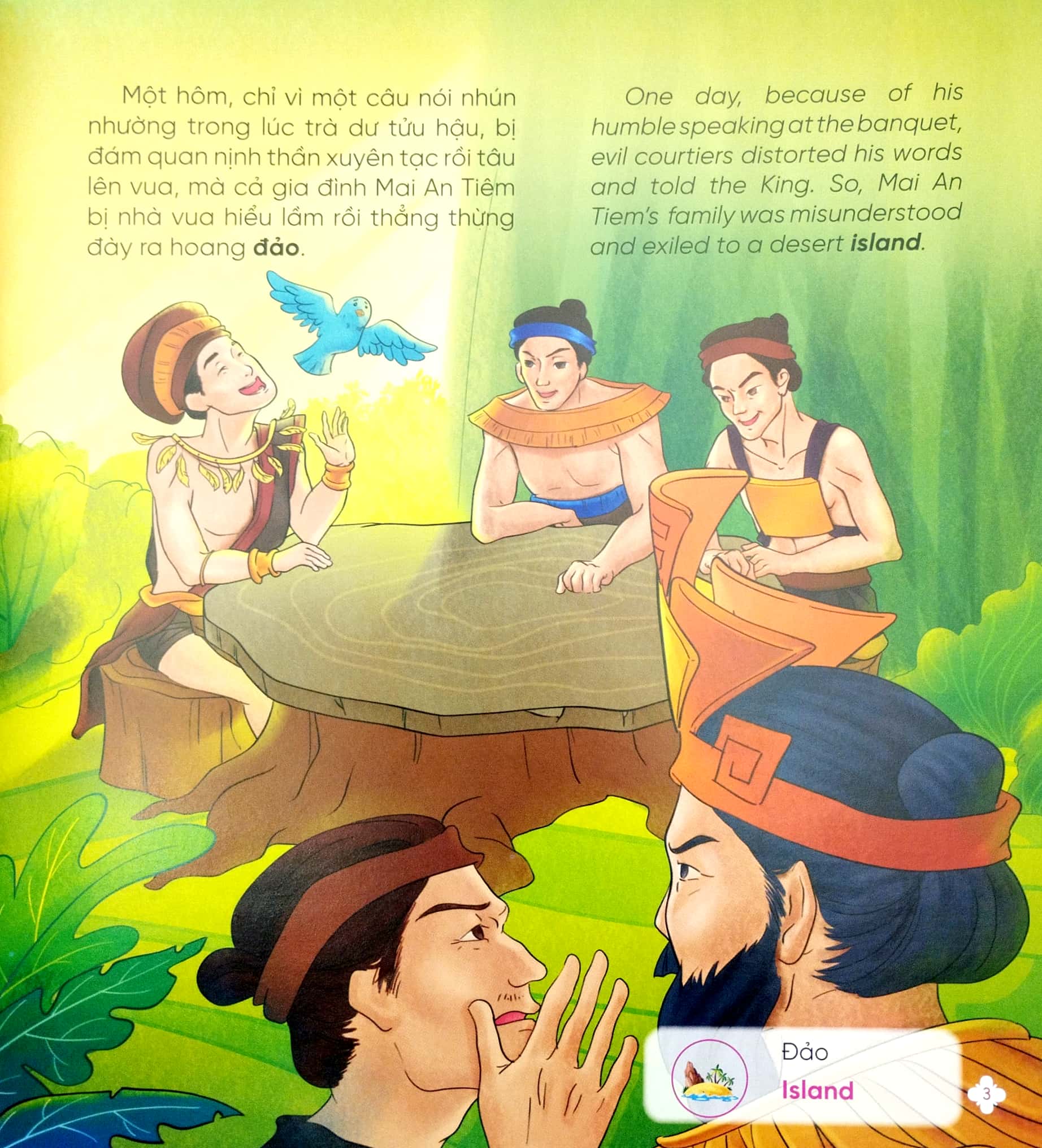 truyện cổ tích việt nam chọn lọc song ngữ việt-anh - xưa ơi là xưa - sự tích cây khế-cây tre trăm đốt-sự tích dưa hấu