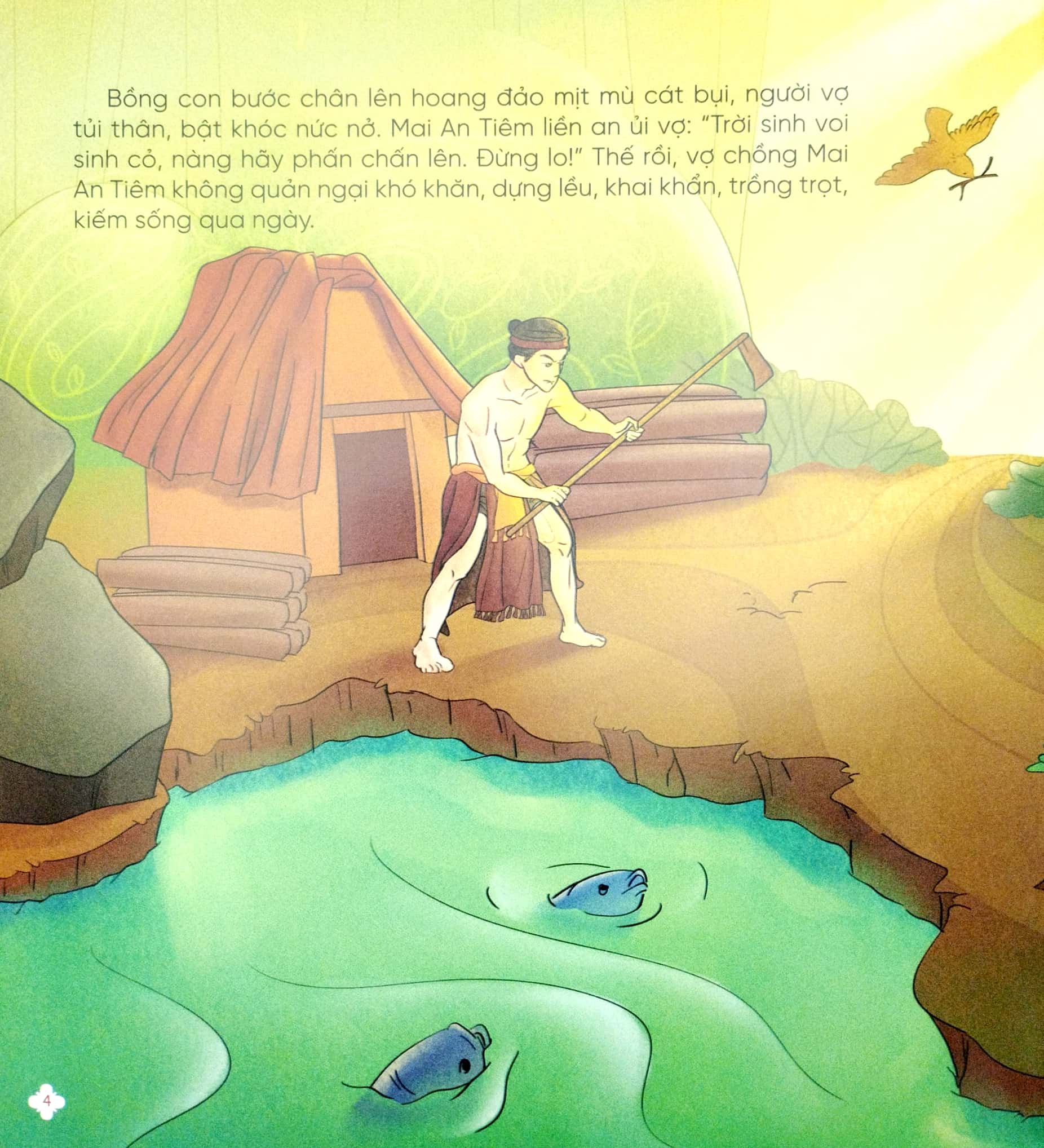 truyện cổ tích việt nam chọn lọc song ngữ việt-anh - xưa ơi là xưa - sự tích cây khế-cây tre trăm đốt-sự tích dưa hấu