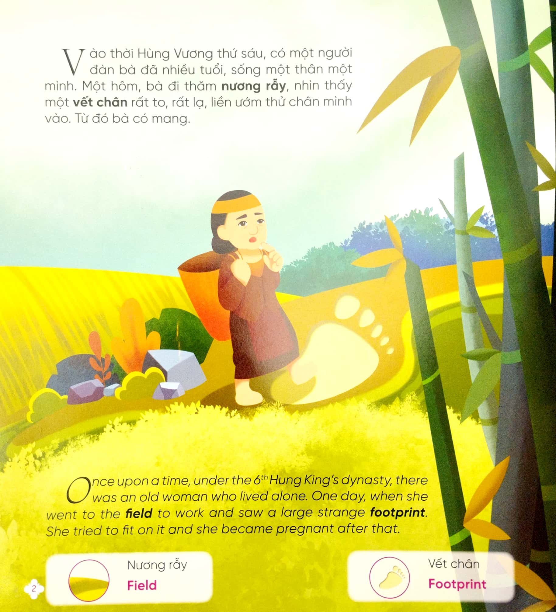 truyện cổ tích việt nam chọn lọc song ngữ việt-anh - xưa ơi là xưa - thánh gióng-yết kiêu-sơn tinh thủy tinh