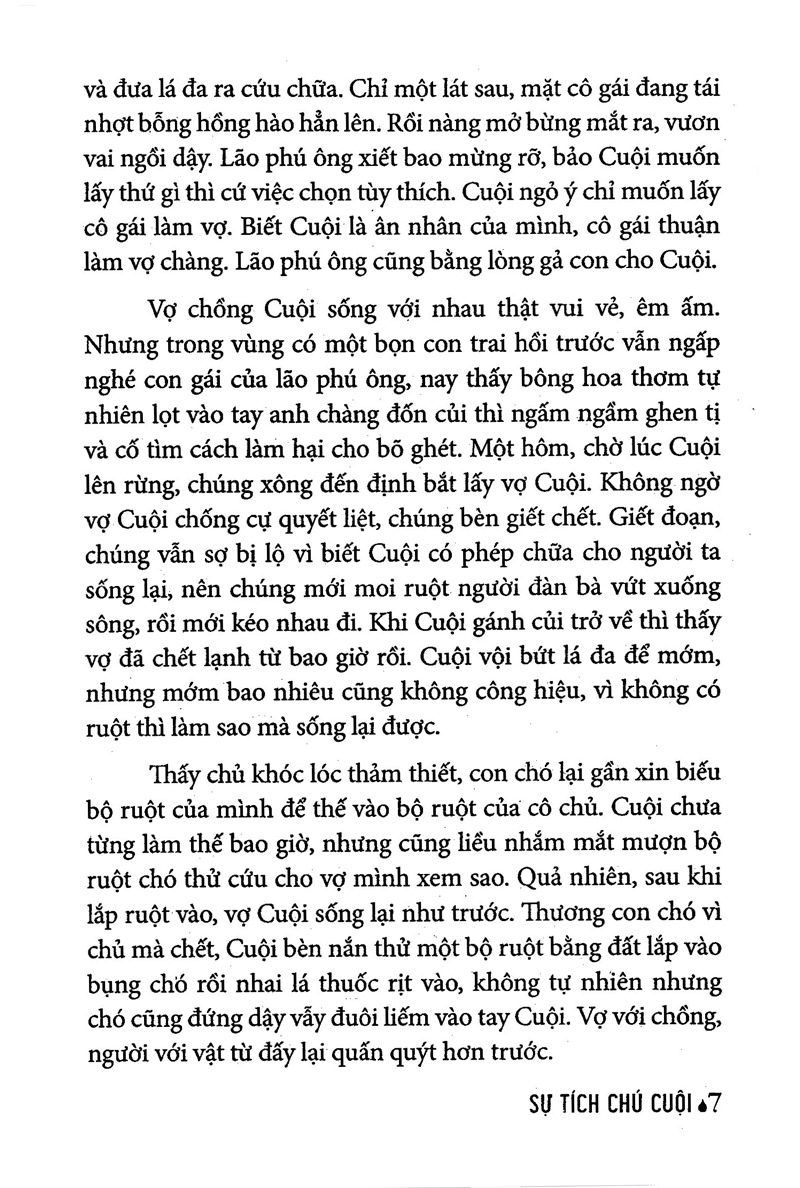 truyện cổ tích việt nam chọn lọc - sự tích chú cuội (tái bản 2025)