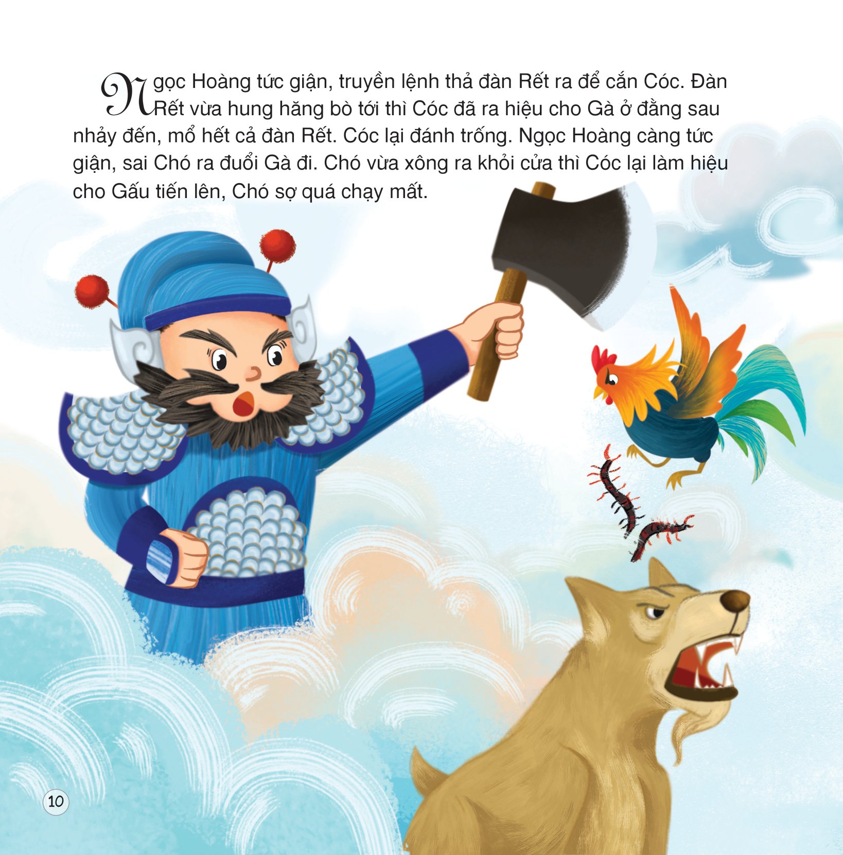 truyện cổ tích việt nam - cóc kiện trời (song ngữ việt - anh)