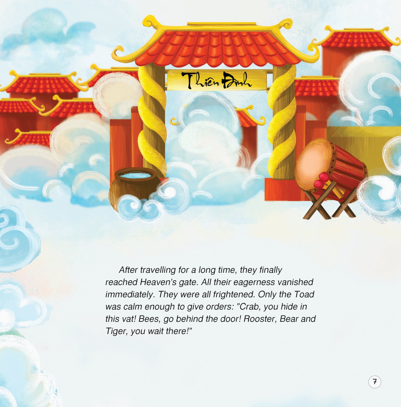 truyện cổ tích việt nam - cóc kiện trời (song ngữ việt - anh)