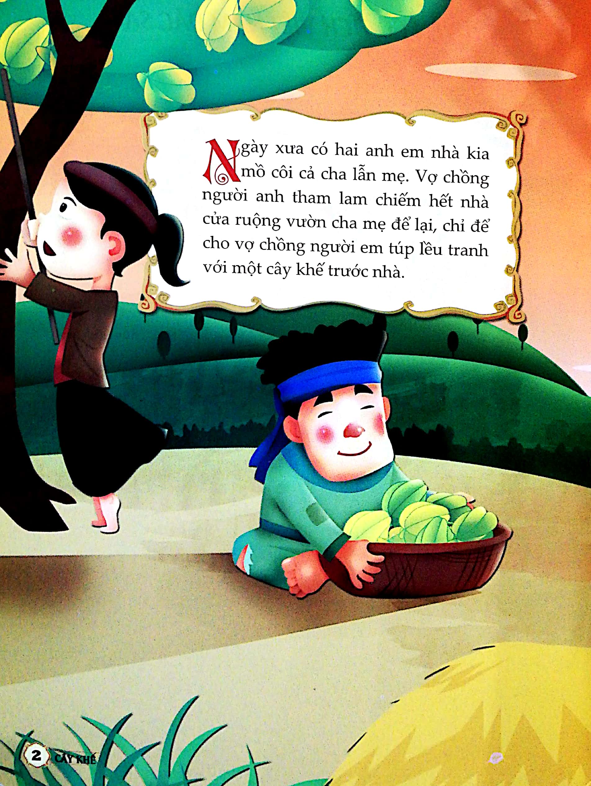 truyện cổ tích việt nam đặc sắc - cây khế (tái bản 2019)