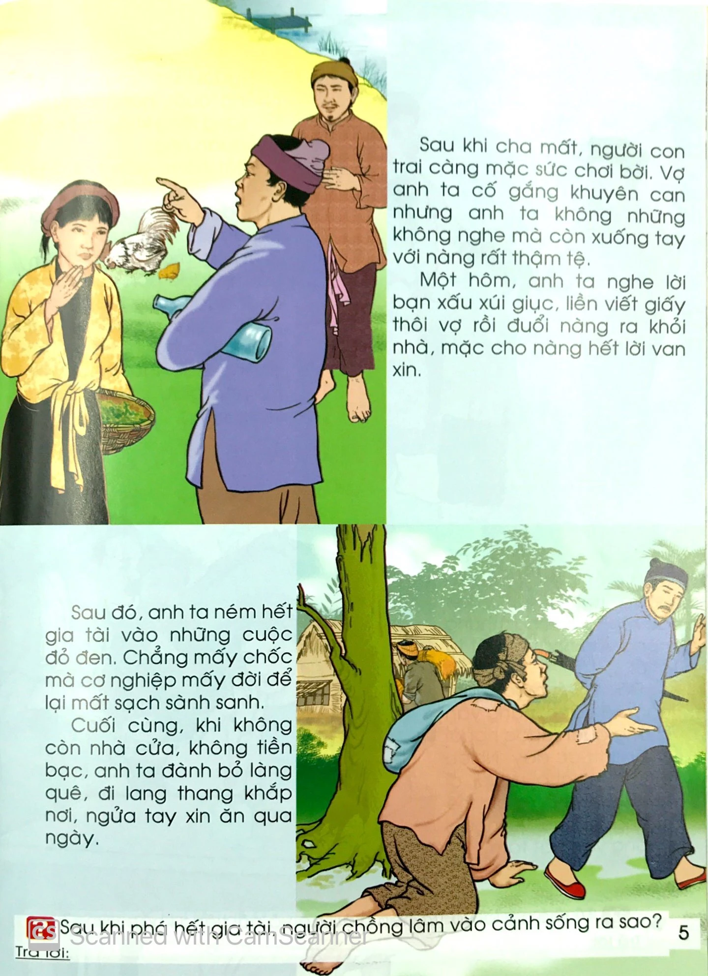 truyện cổ tích việt nam đặc sắc - gái ngoan dạy chồng