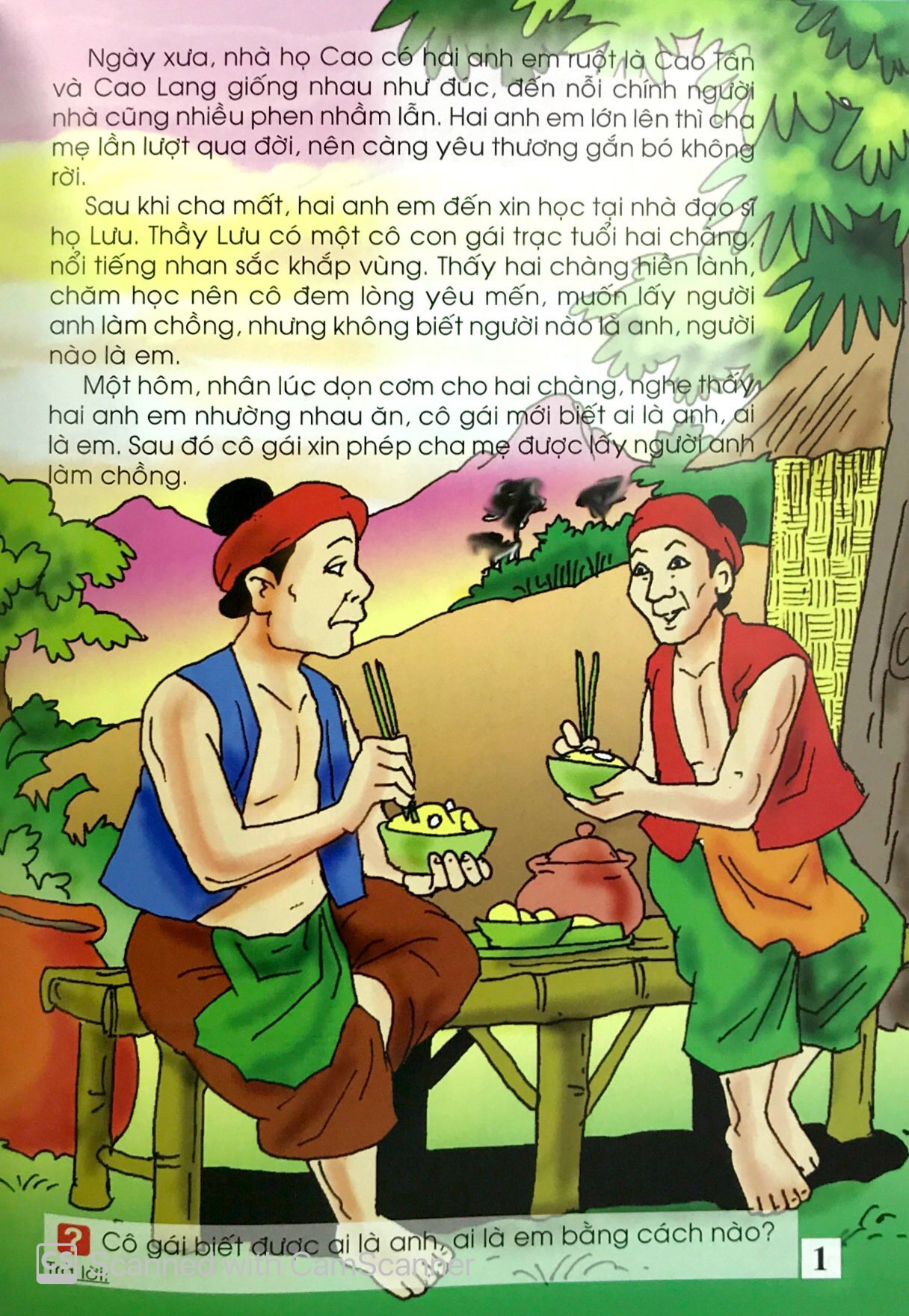 truyện cổ tích việt nam đặc sắc - sự tích trầu cau