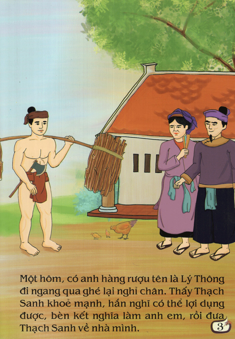 truyện cổ tích việt nam đặc sắc - thạch sanh (tái bản 2023)