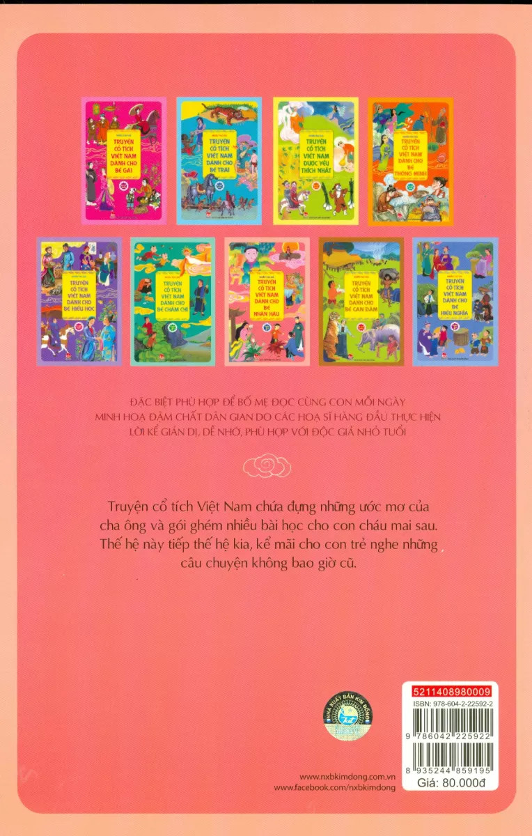 truyện cổ tích việt nam dành cho bé nhân hậu