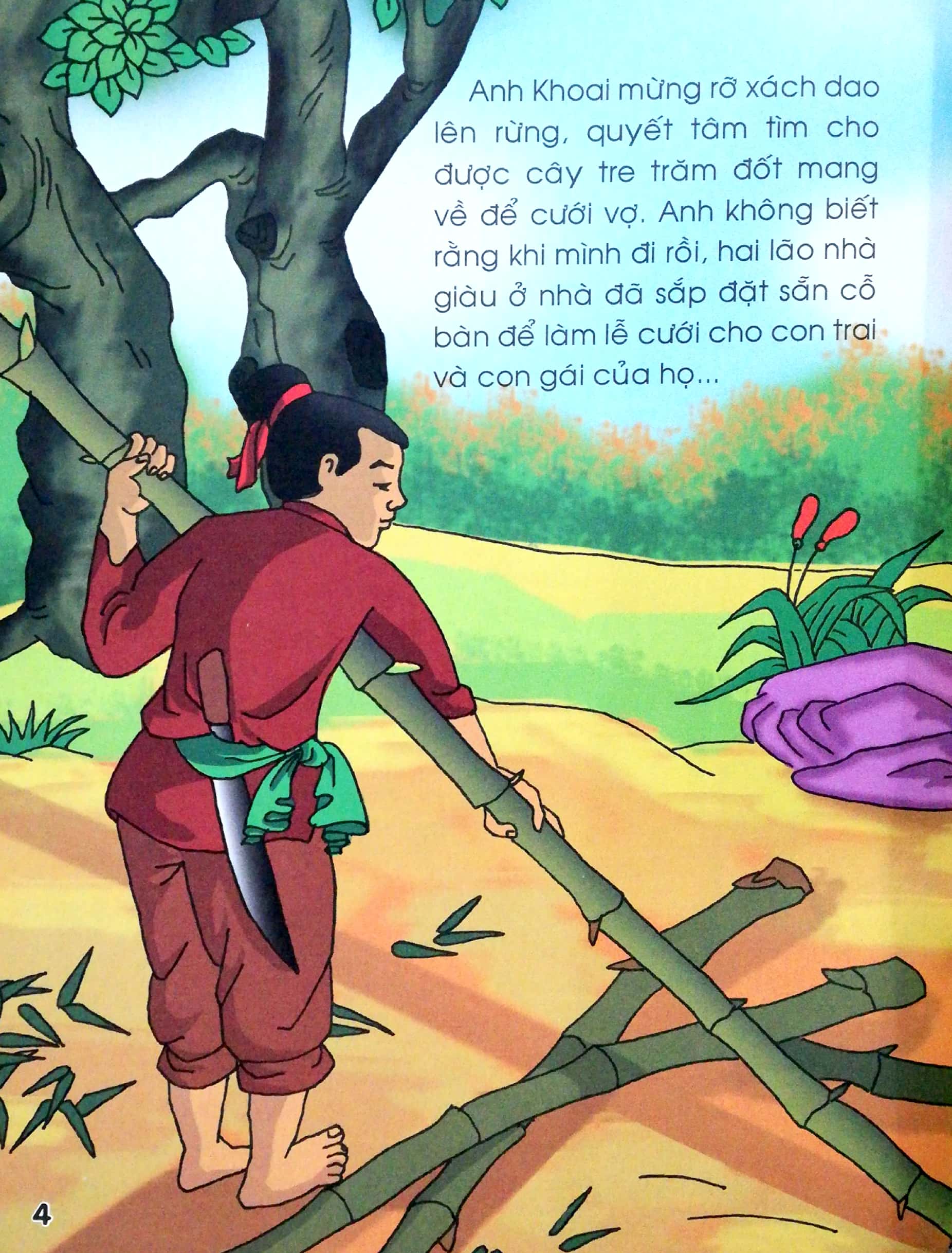 truyện cổ tích việt nam dành cho thiếu nhi - cây tre trăm đốt (2022)