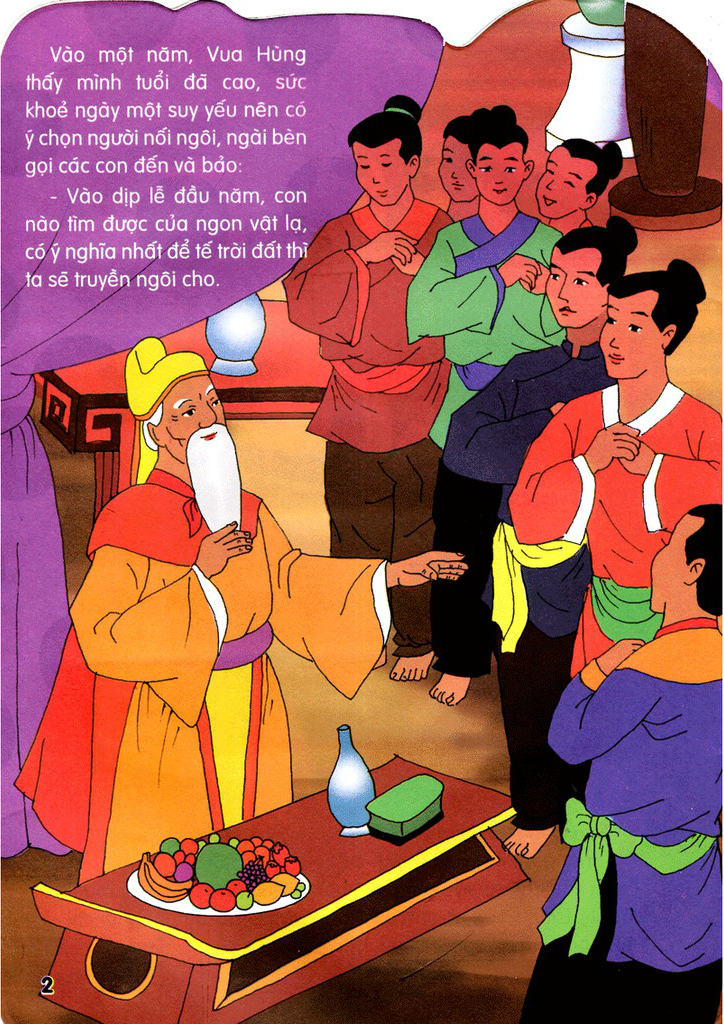 truyện cổ tích việt nam dành cho thiếu nhi - sự tích bánh chưng bánh giầy (2022)