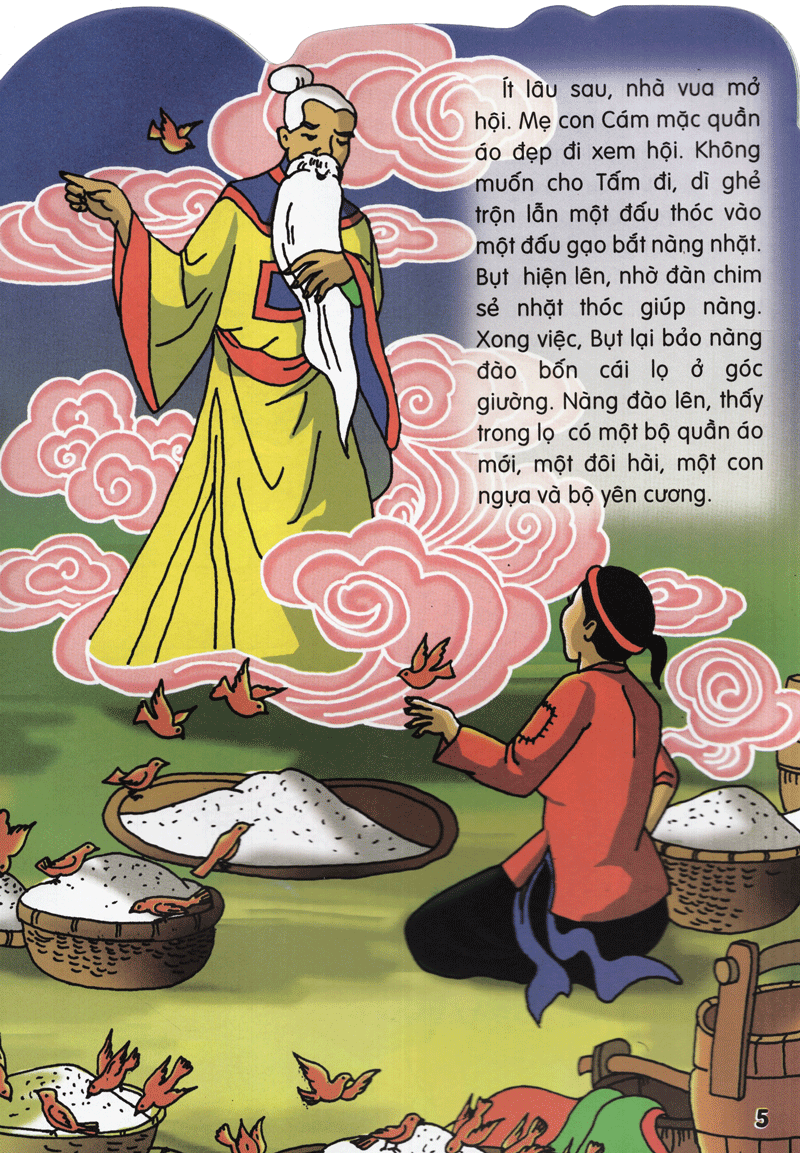 truyện cổ tích việt nam dành cho thiếu nhi - tấm cám (tái bản 2023)