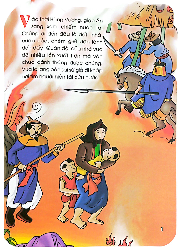 truyện cổ tích việt nam dành cho thiếu nhi - thánh gióng (tái bản 2023)