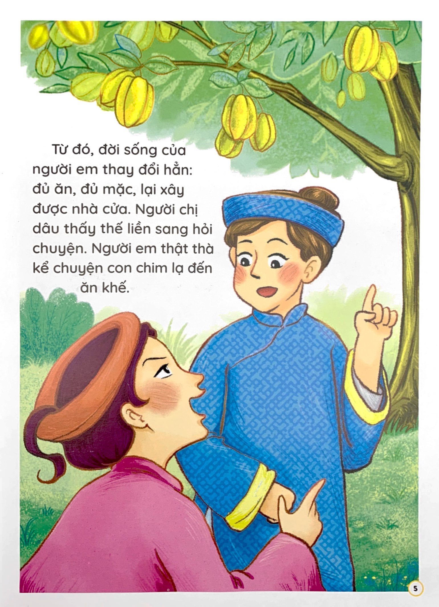 truyện cổ tích việt nam hay nhất bằng tranh cho bé - cây khế, sọ dừa