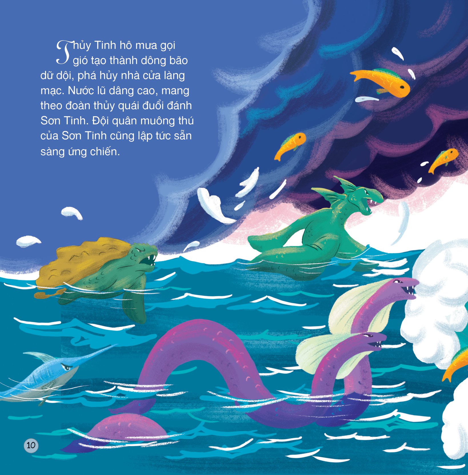 truyện cổ tích việt nam - sơn tinh thủy tinh (song ngữ việt - anh)