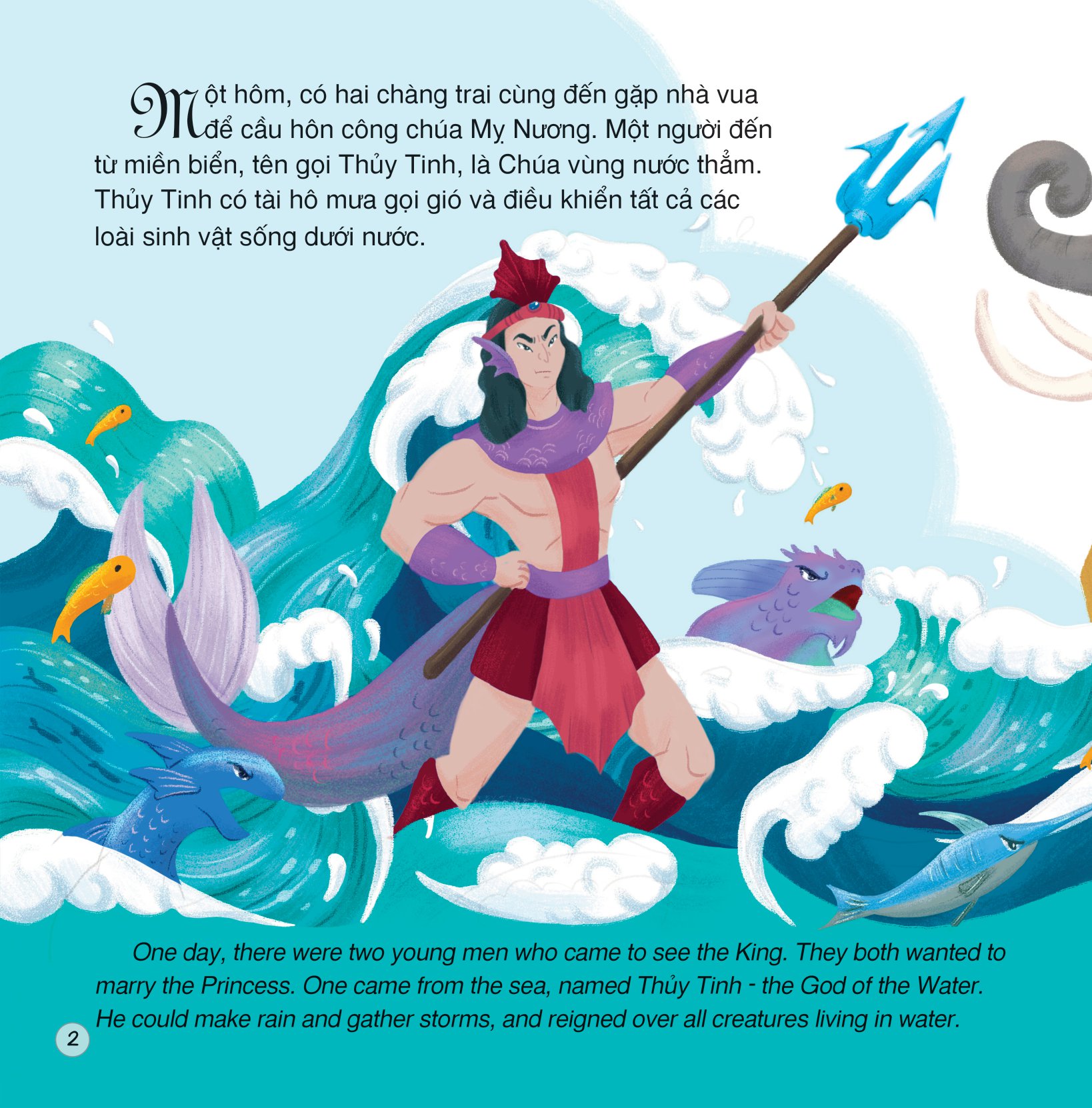 truyện cổ tích việt nam - sơn tinh thủy tinh (song ngữ việt - anh)