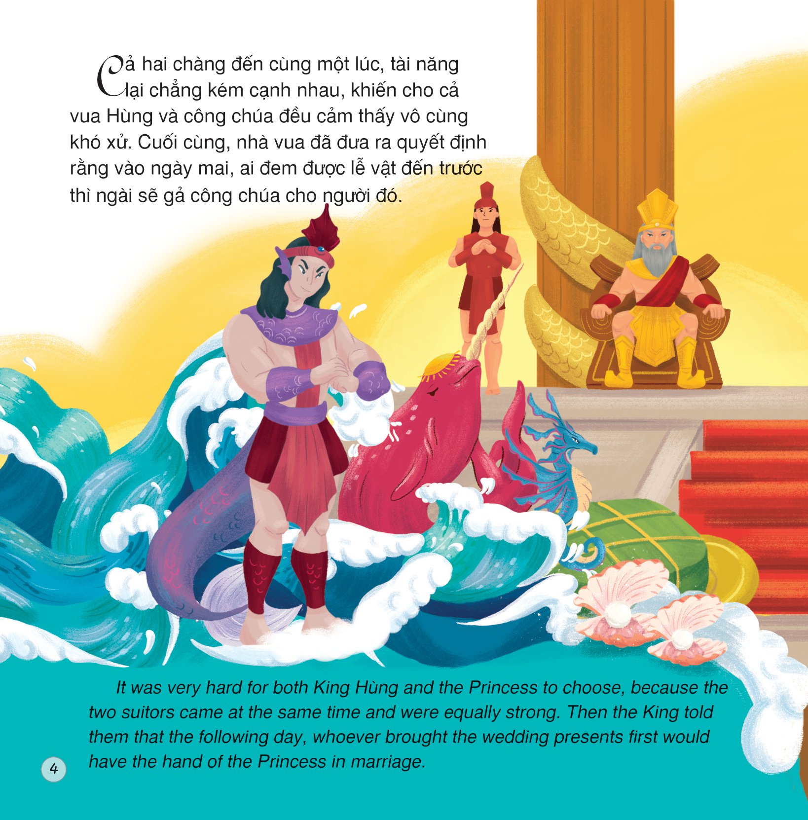 truyện cổ tích việt nam - sơn tinh thủy tinh (song ngữ việt - anh)