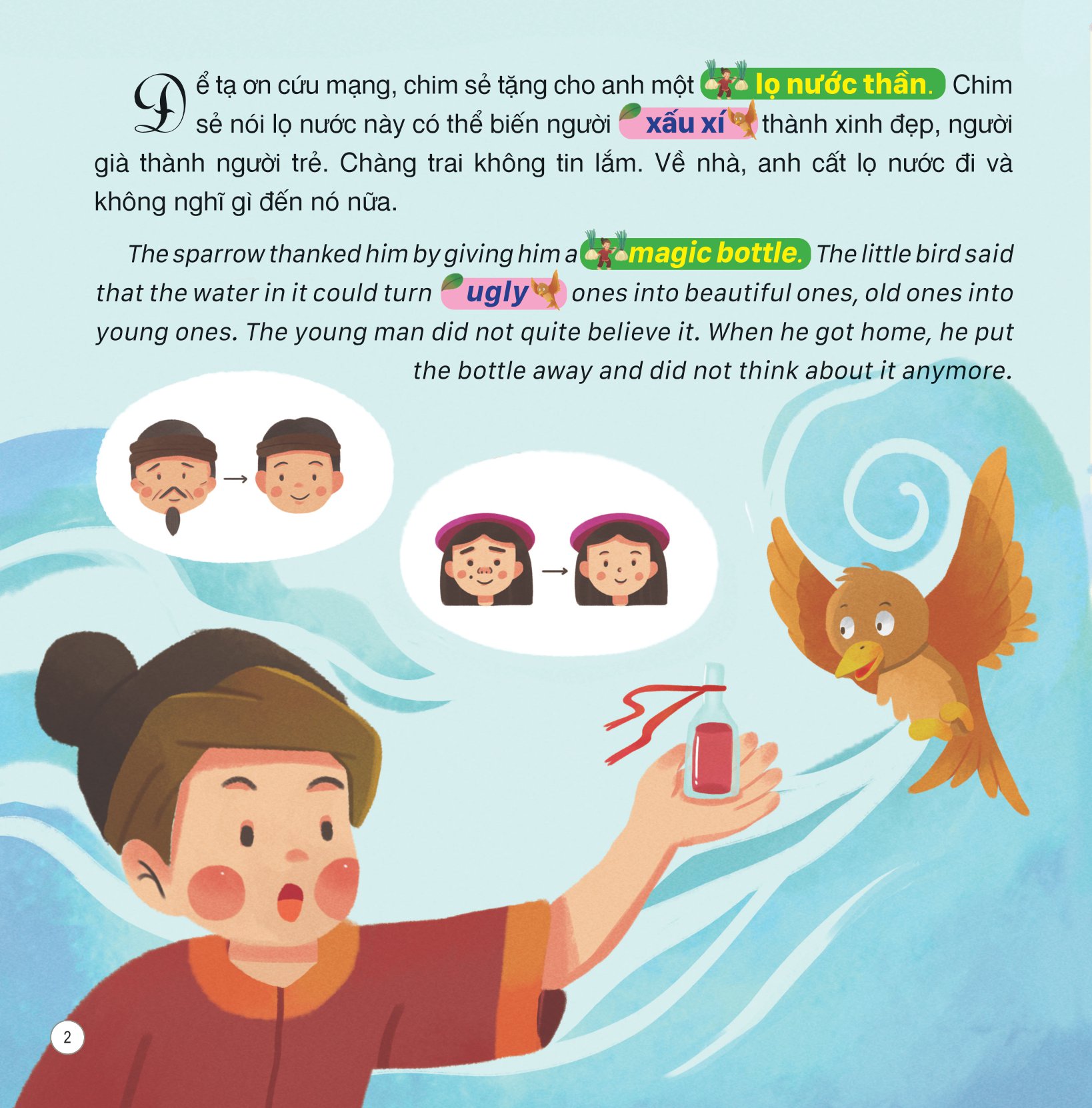 truyện cổ tích việt nam (song ngữ việt-anh) - ai mua hành tôi