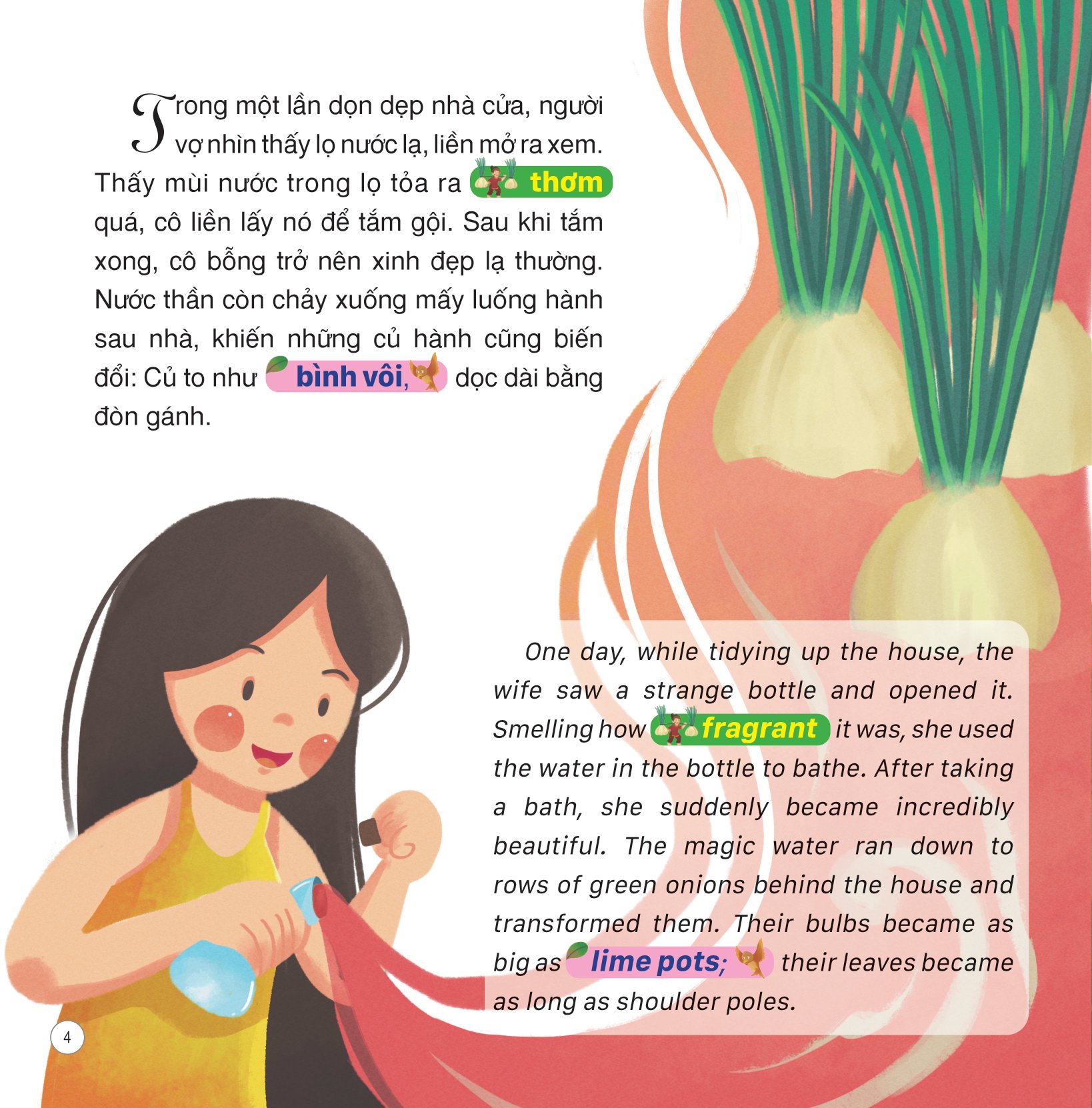 truyện cổ tích việt nam (song ngữ việt-anh) - ai mua hành tôi