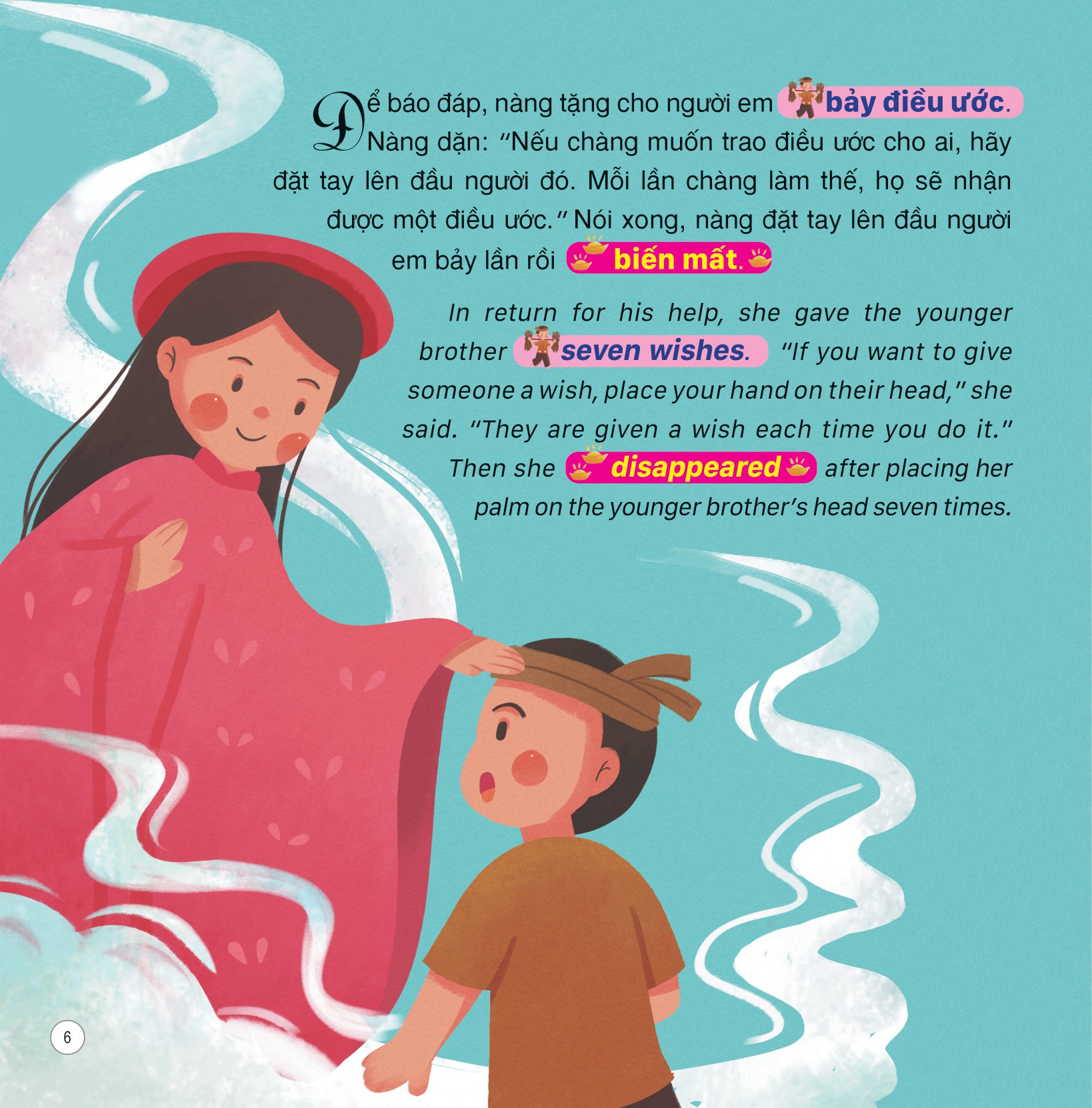 truyện cổ tích việt nam (song ngữ việt-anh) - bảy điều ước