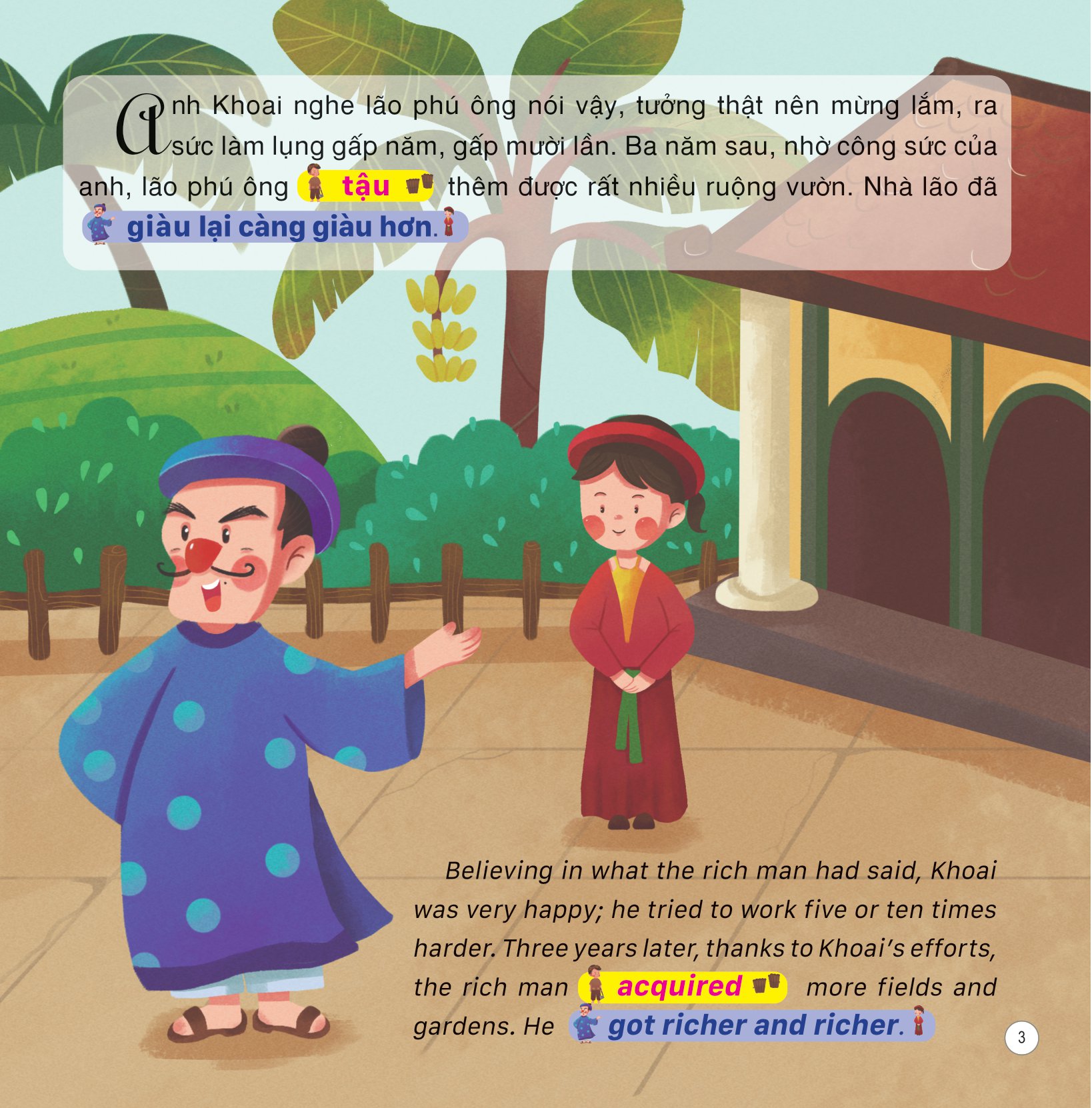 truyện cổ tích việt nam (song ngữ việt-anh) - cây tre trăm đốt