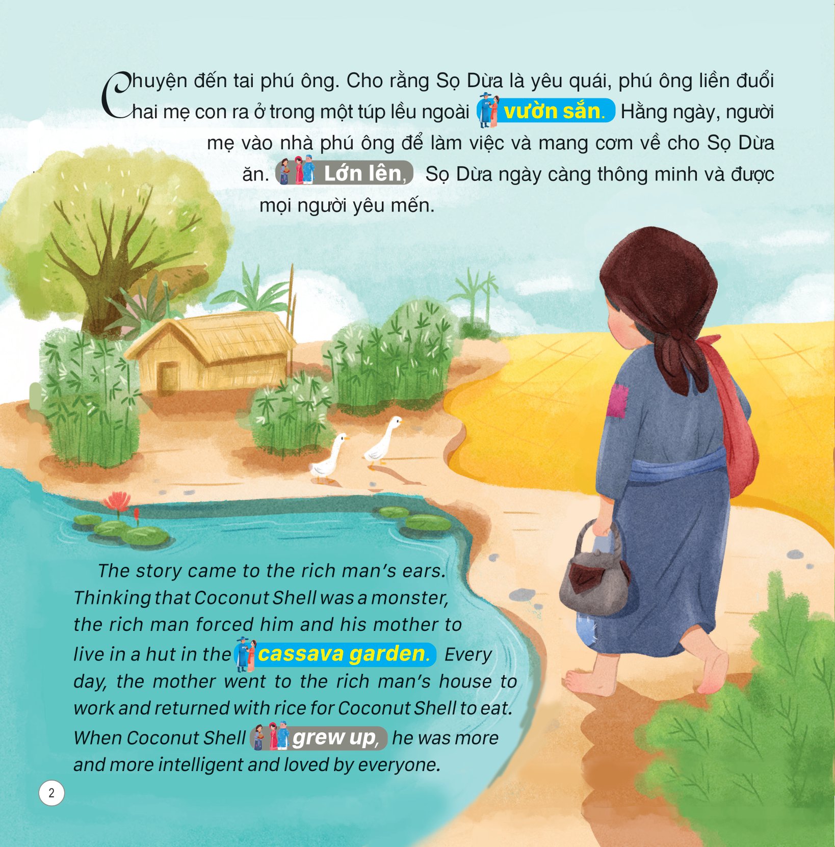 truyện cổ tích việt nam (song ngữ việt-anh) - sọ dừa