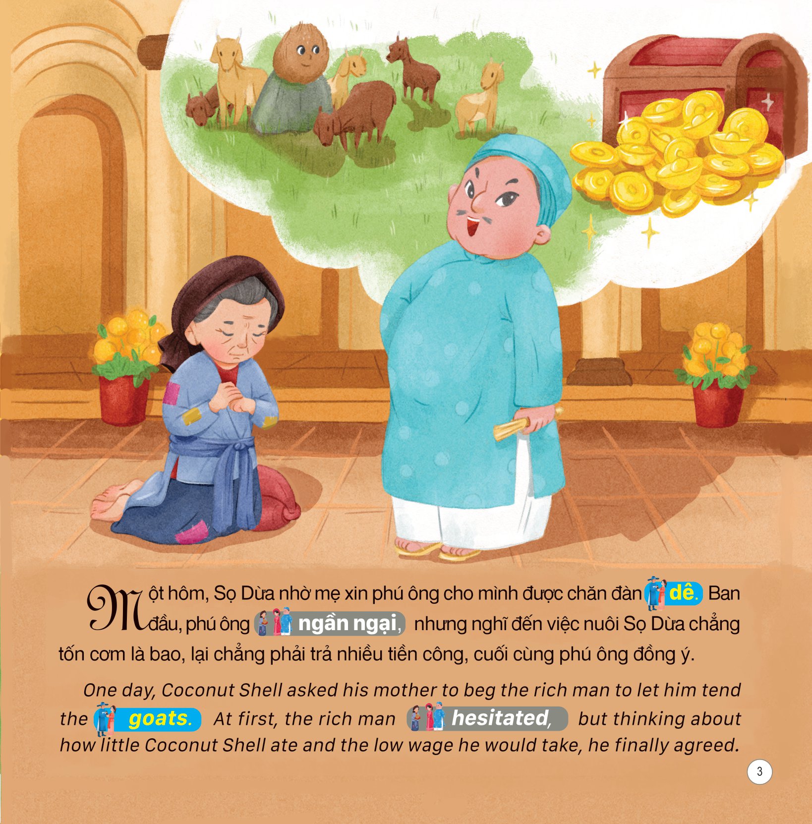 truyện cổ tích việt nam (song ngữ việt-anh) - sọ dừa