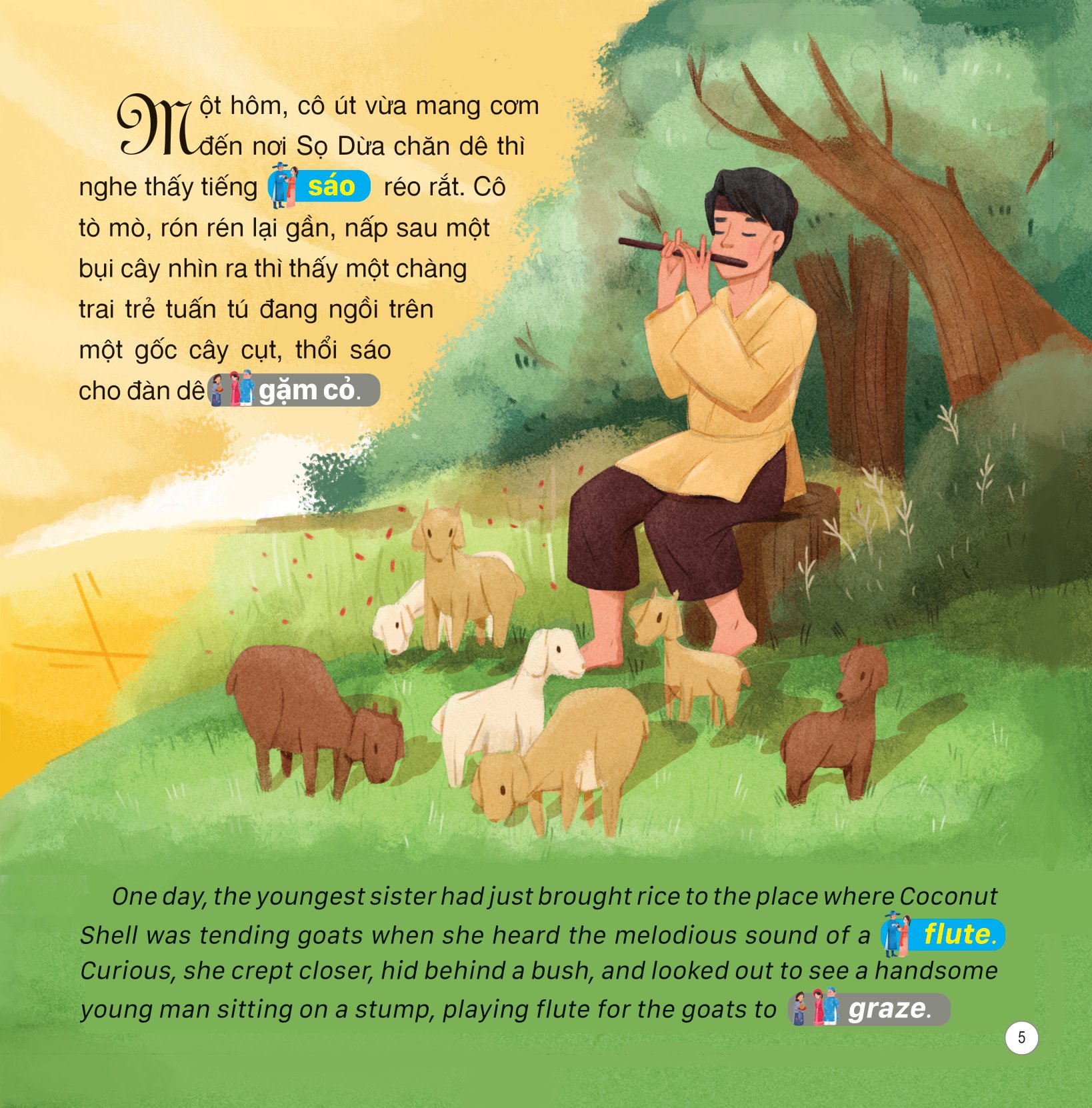 truyện cổ tích việt nam (song ngữ việt-anh) - sọ dừa