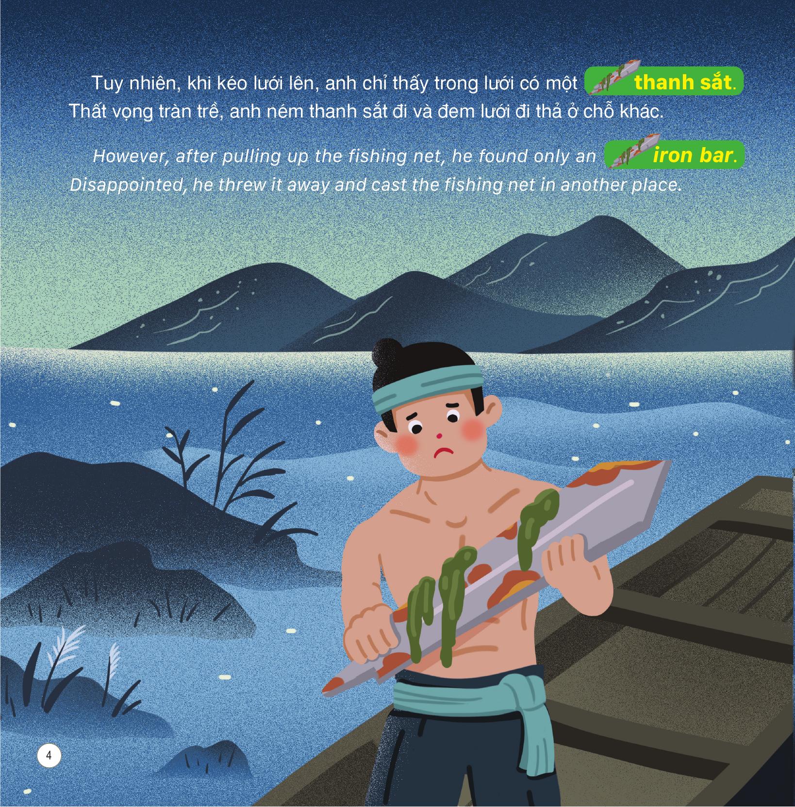 truyện cổ tích việt nam - sự tích hồ gươm - song ngữ việt-anh