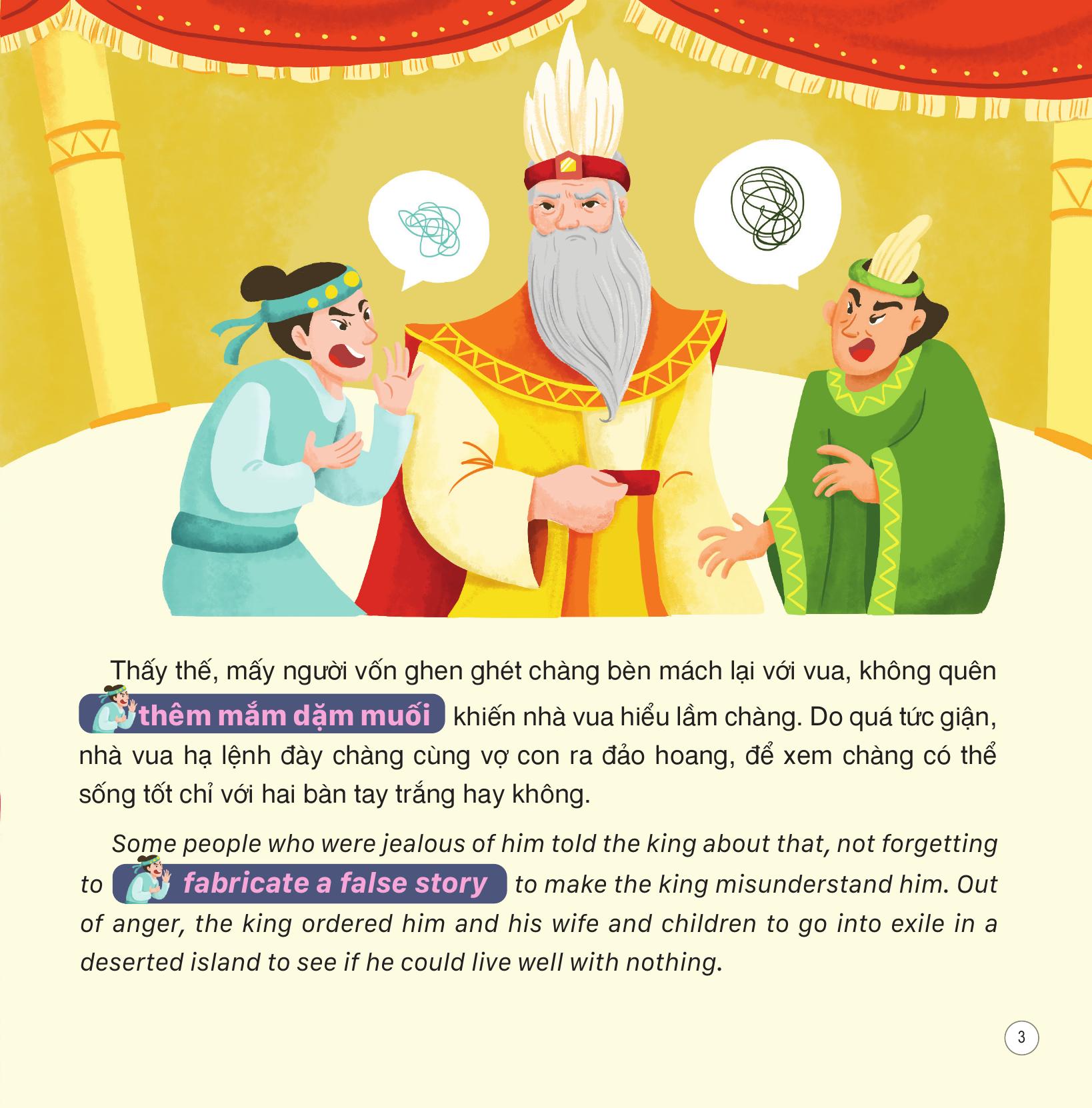 truyện cổ tích việt nam - sự tích quả dưa hấu - song ngữ việt-anh