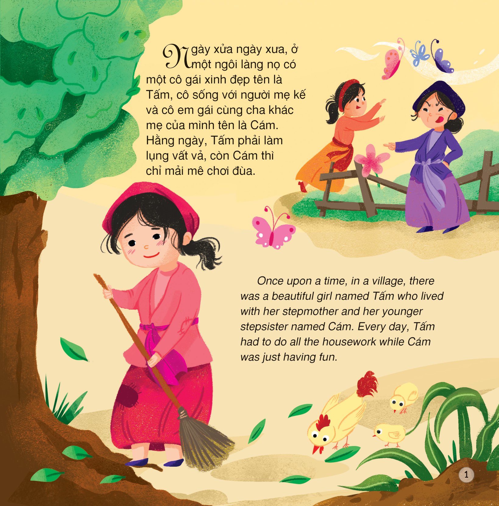 truyện cổ tích việt nam - tấm cám (song ngữ việt - anh)