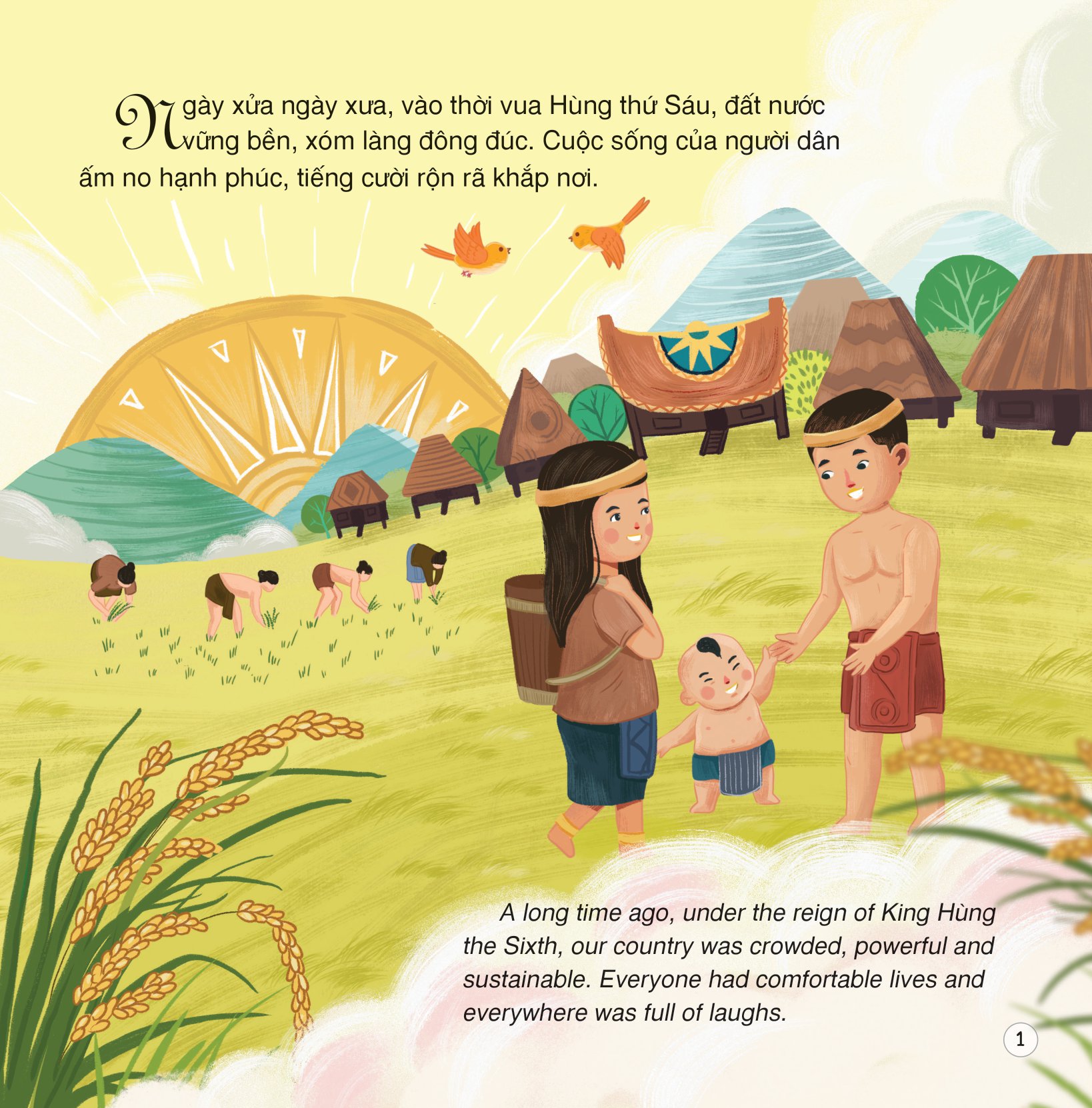 truyện cổ tích việt nam - thánh gióng (song ngữ việt - anh)