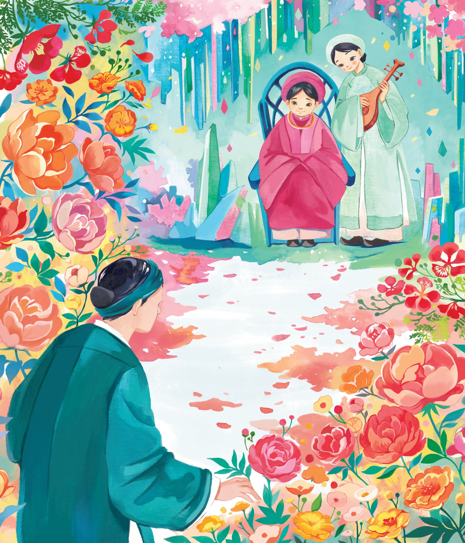 truyện cổ vòng quanh thế giới - cuốn sách nhiệm màu - bìa cứng