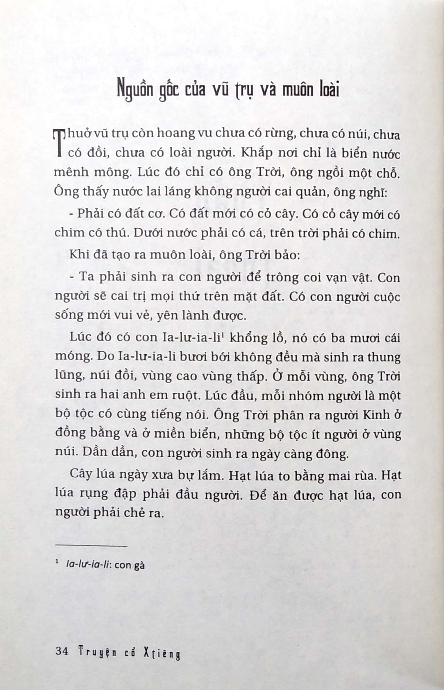 truyện cổ xtiêng - phiên bản dành cho người nghiên cứu