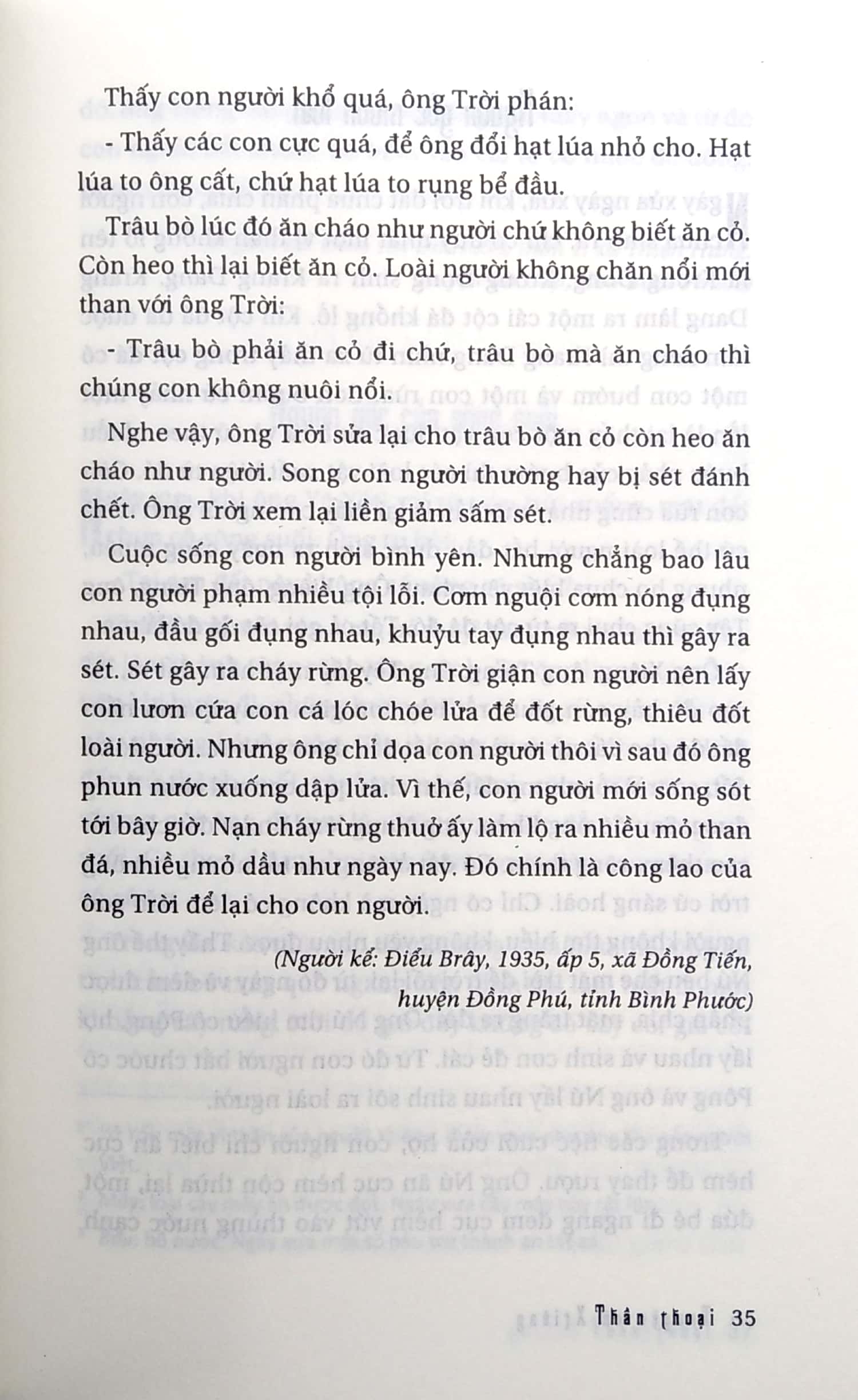 truyện cổ xtiêng - phiên bản dành cho người nghiên cứu